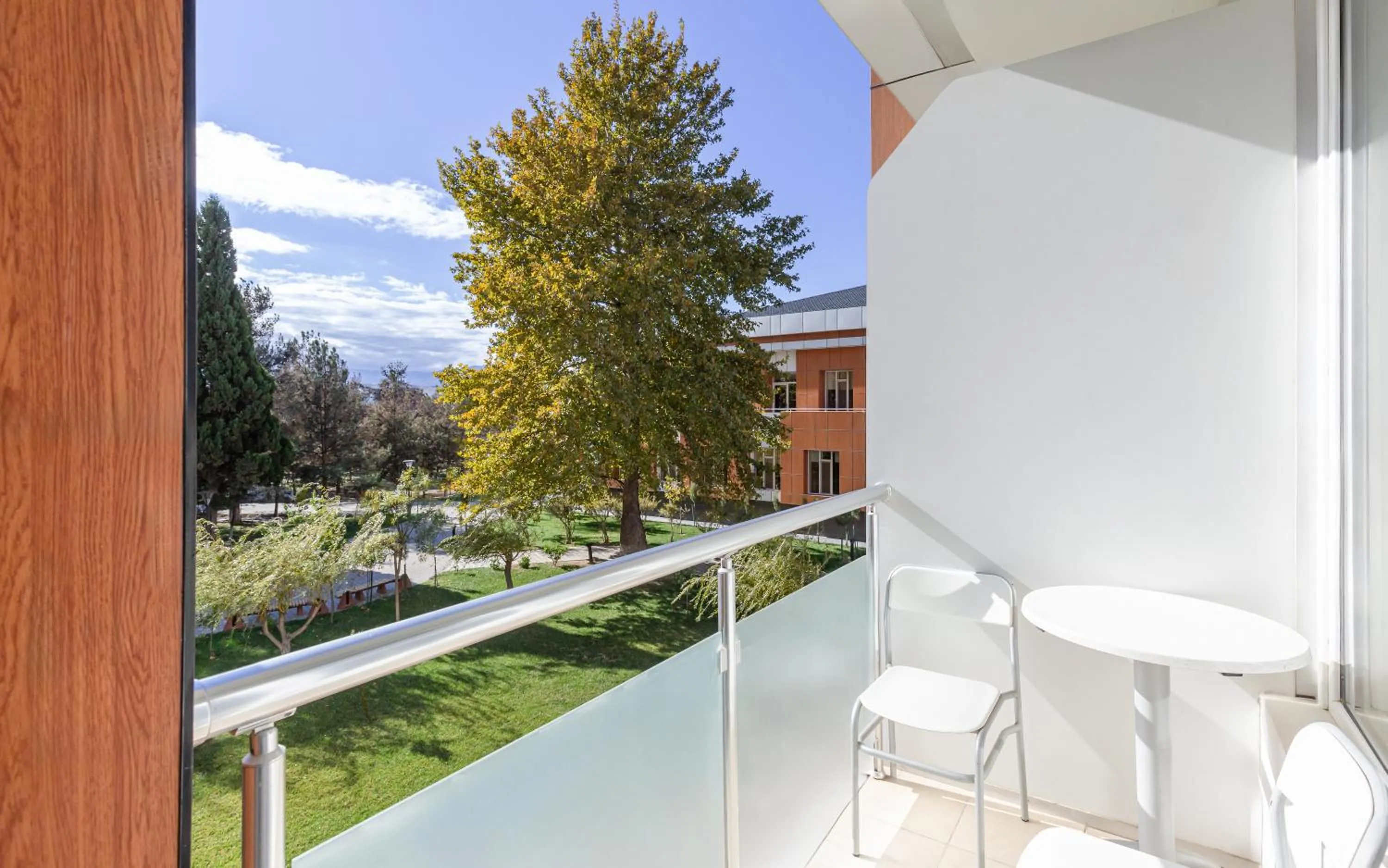 Balcony/Terrace in Chinar Health Hotel Naftalan