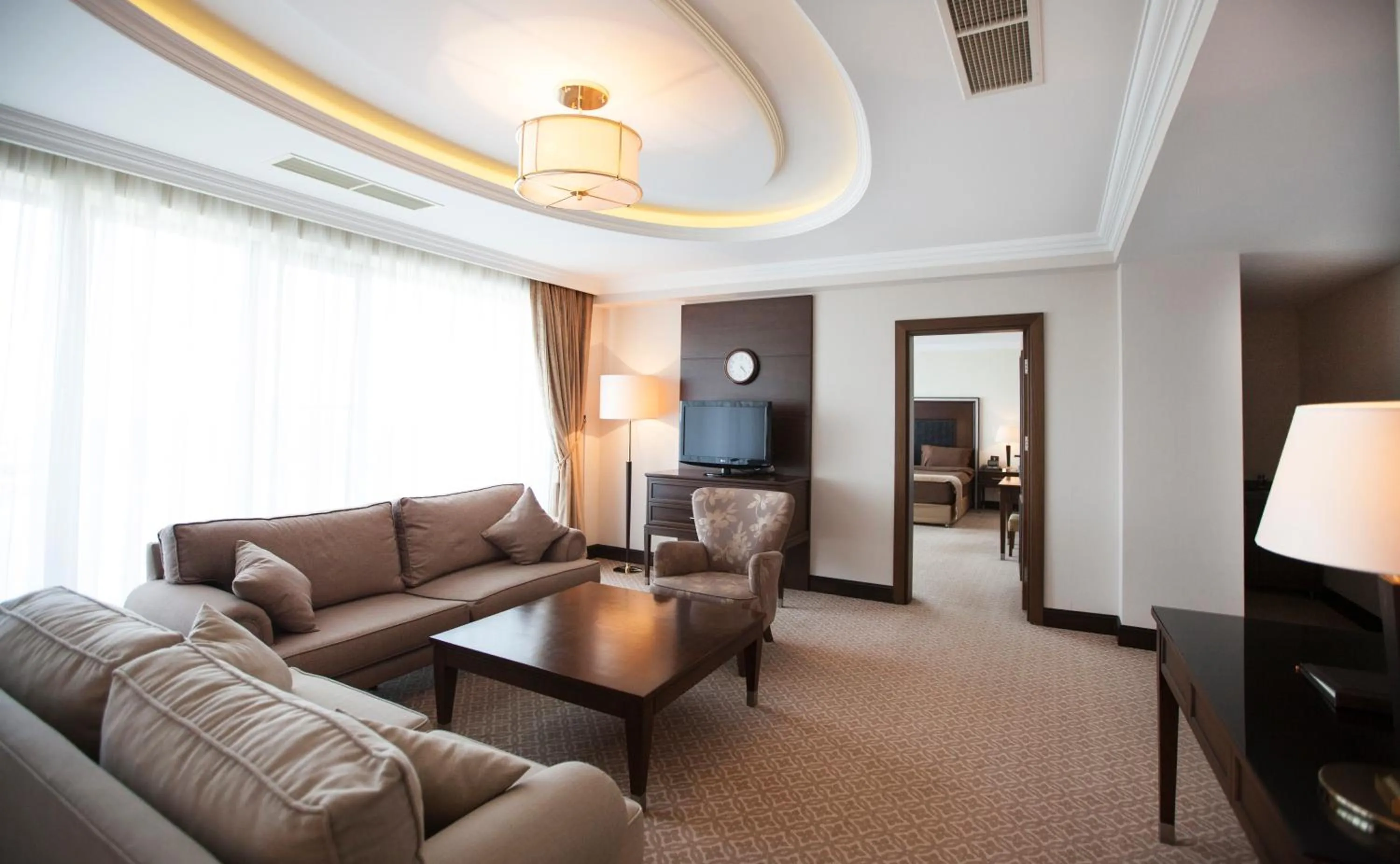 Living room in Chinar Health Hotel Naftalan