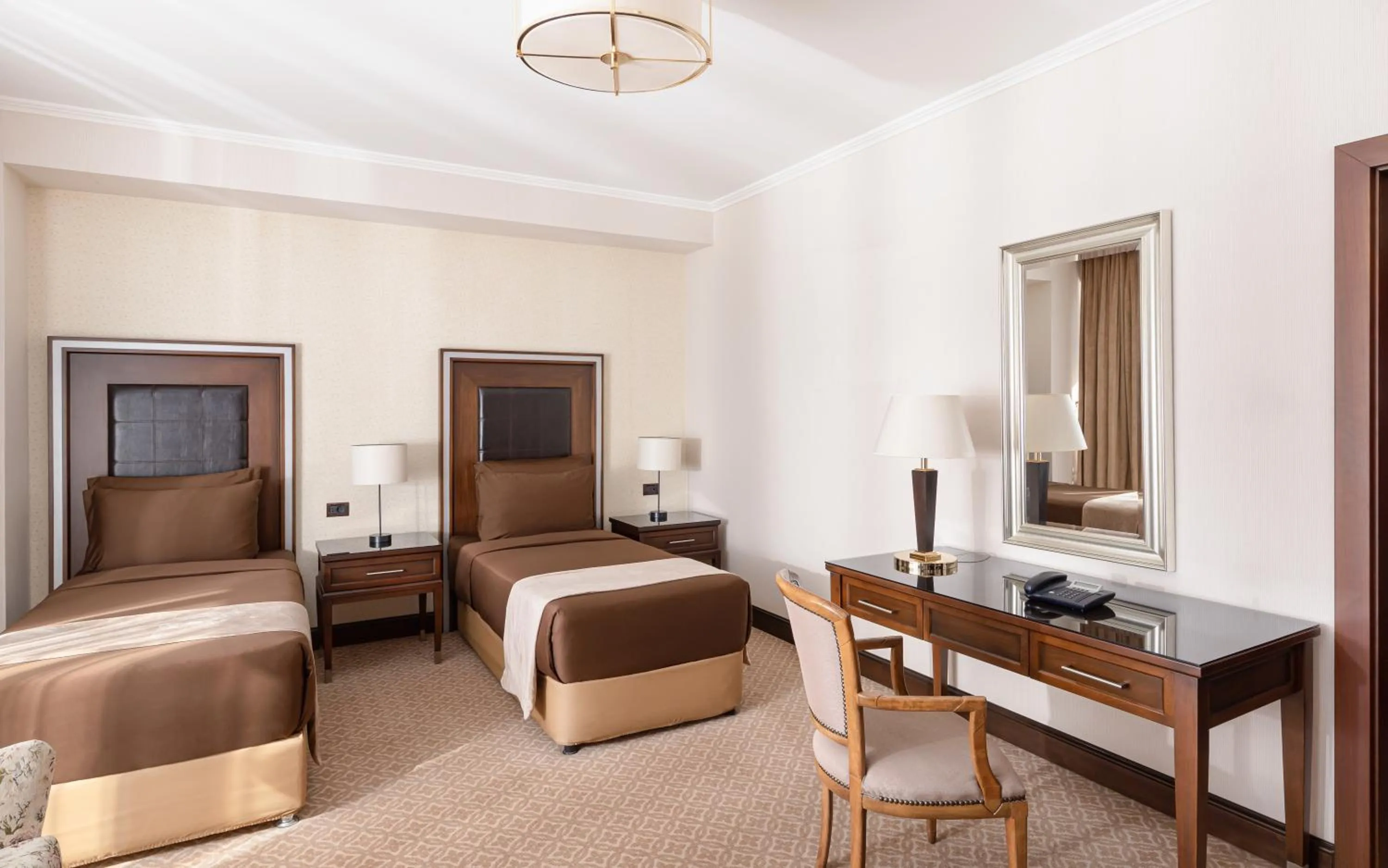 Photo of the whole room, Bed in Chinar Health Hotel Naftalan