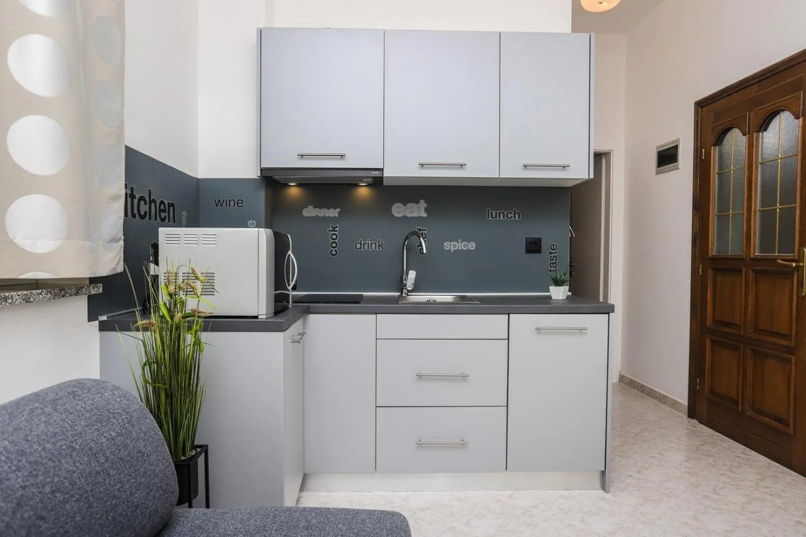 Kitchen or kitchenette in Apartments Silvano