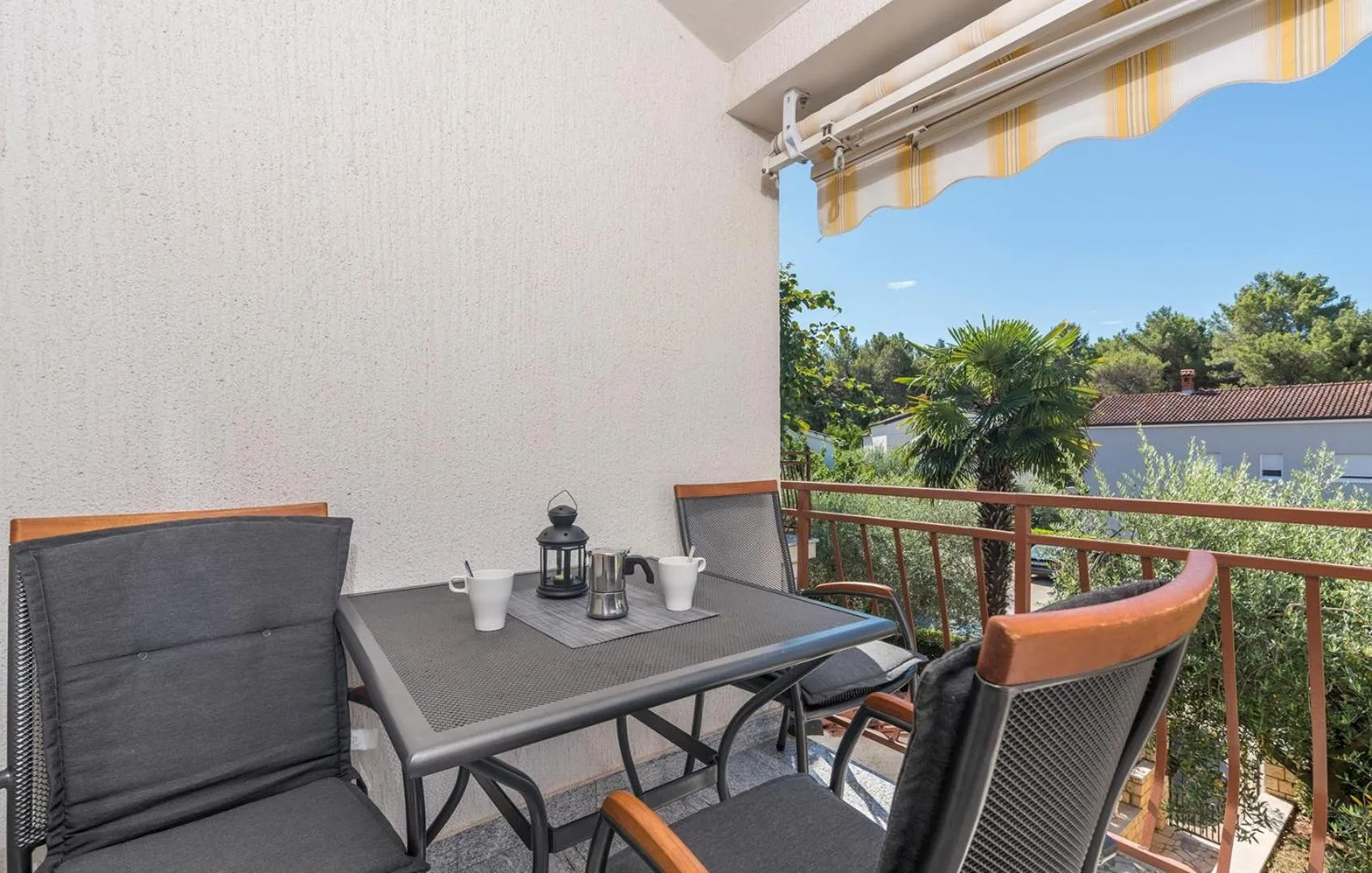 Balcony/Terrace in Apartments Silvano