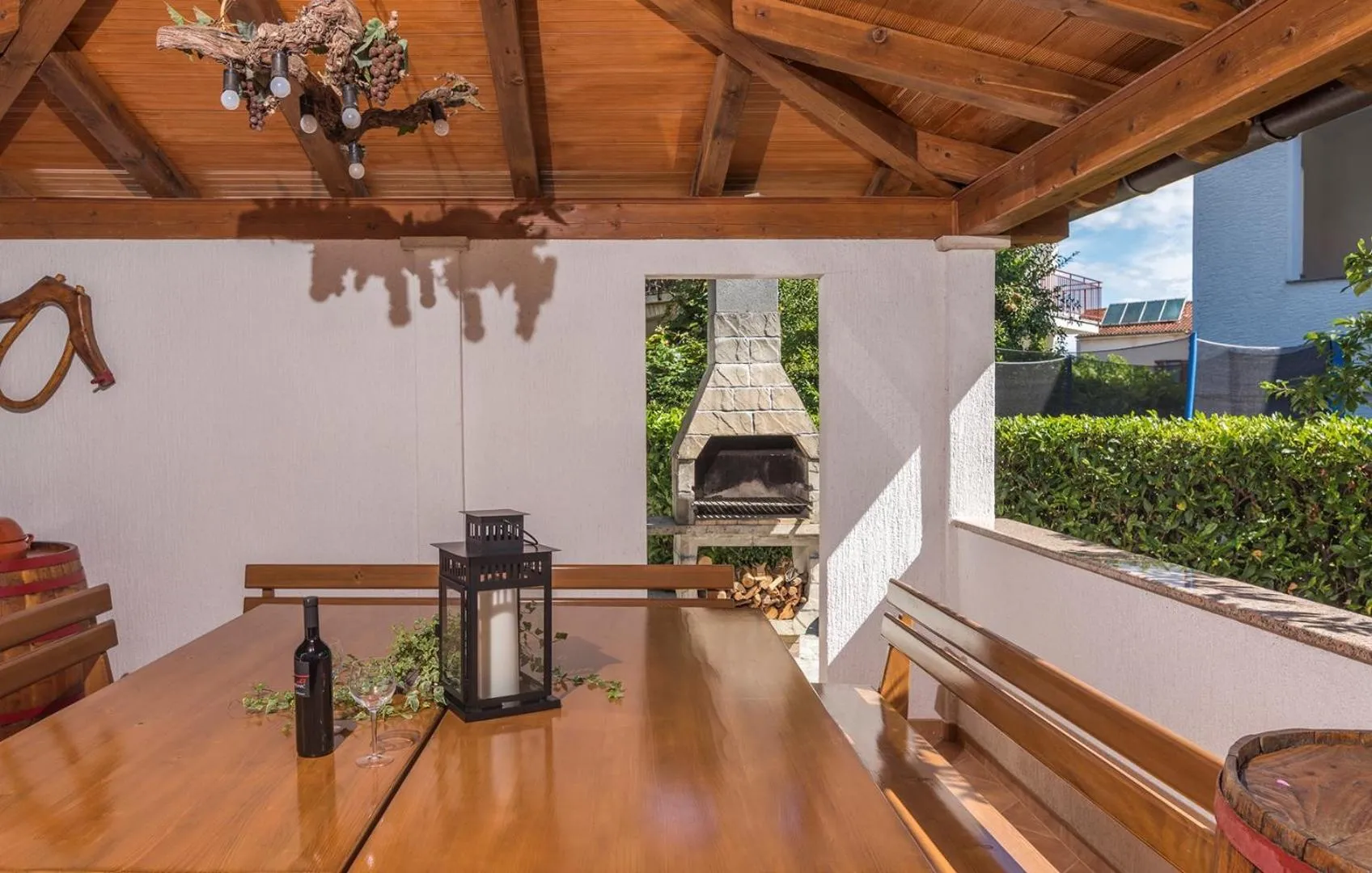 BBQ facilities in Apartments Silvano
