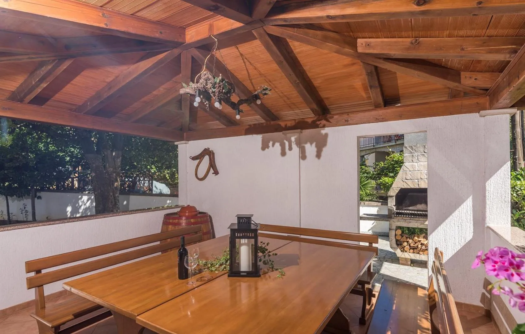 BBQ facilities in Apartments Silvano