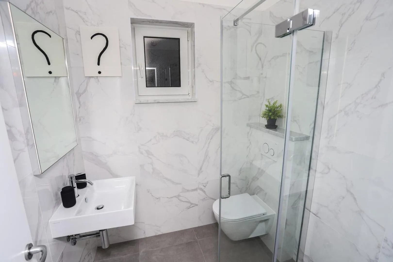 Bathroom in Apartments Silvano