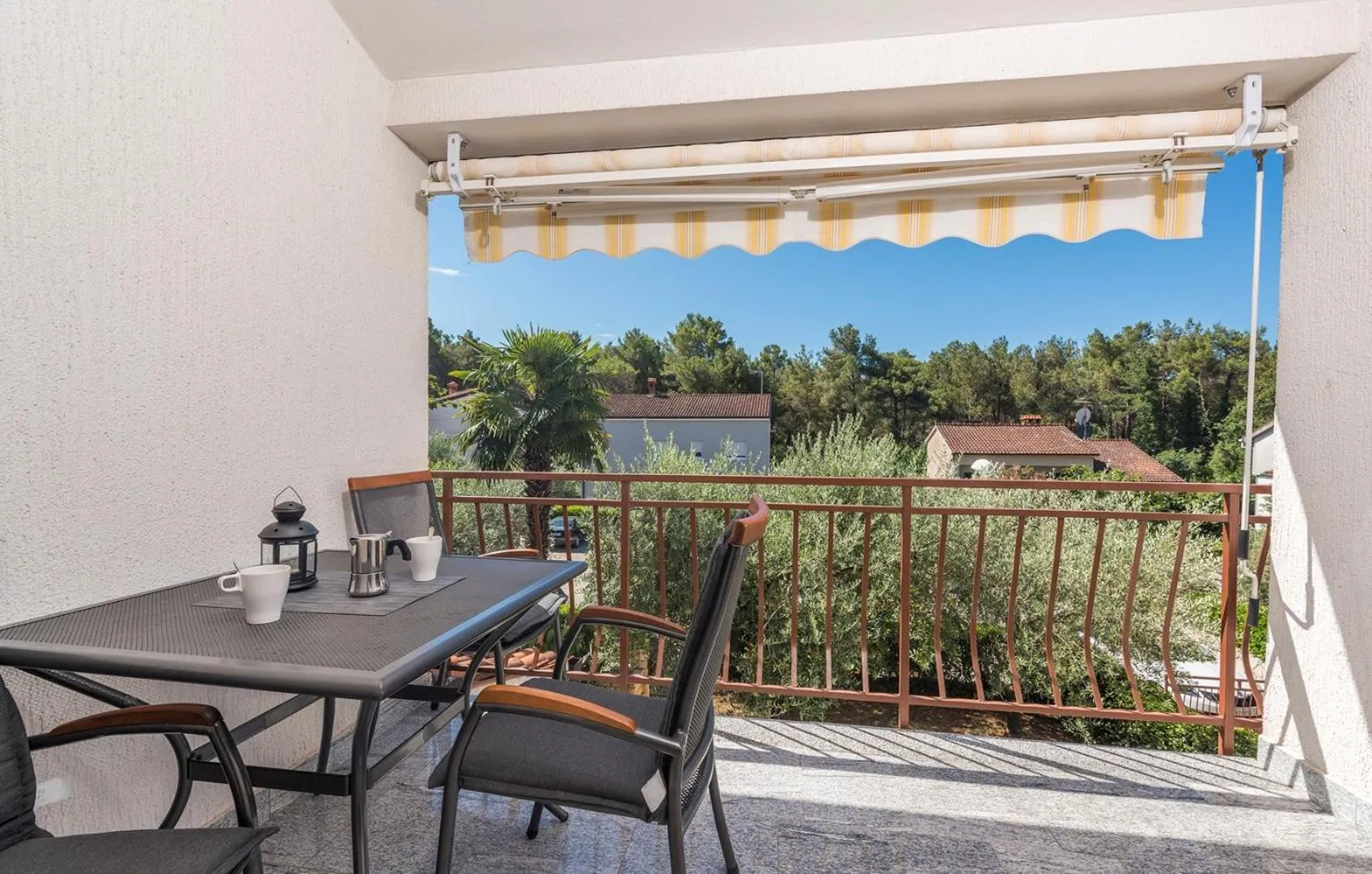 Balcony/Terrace in Apartments Silvano