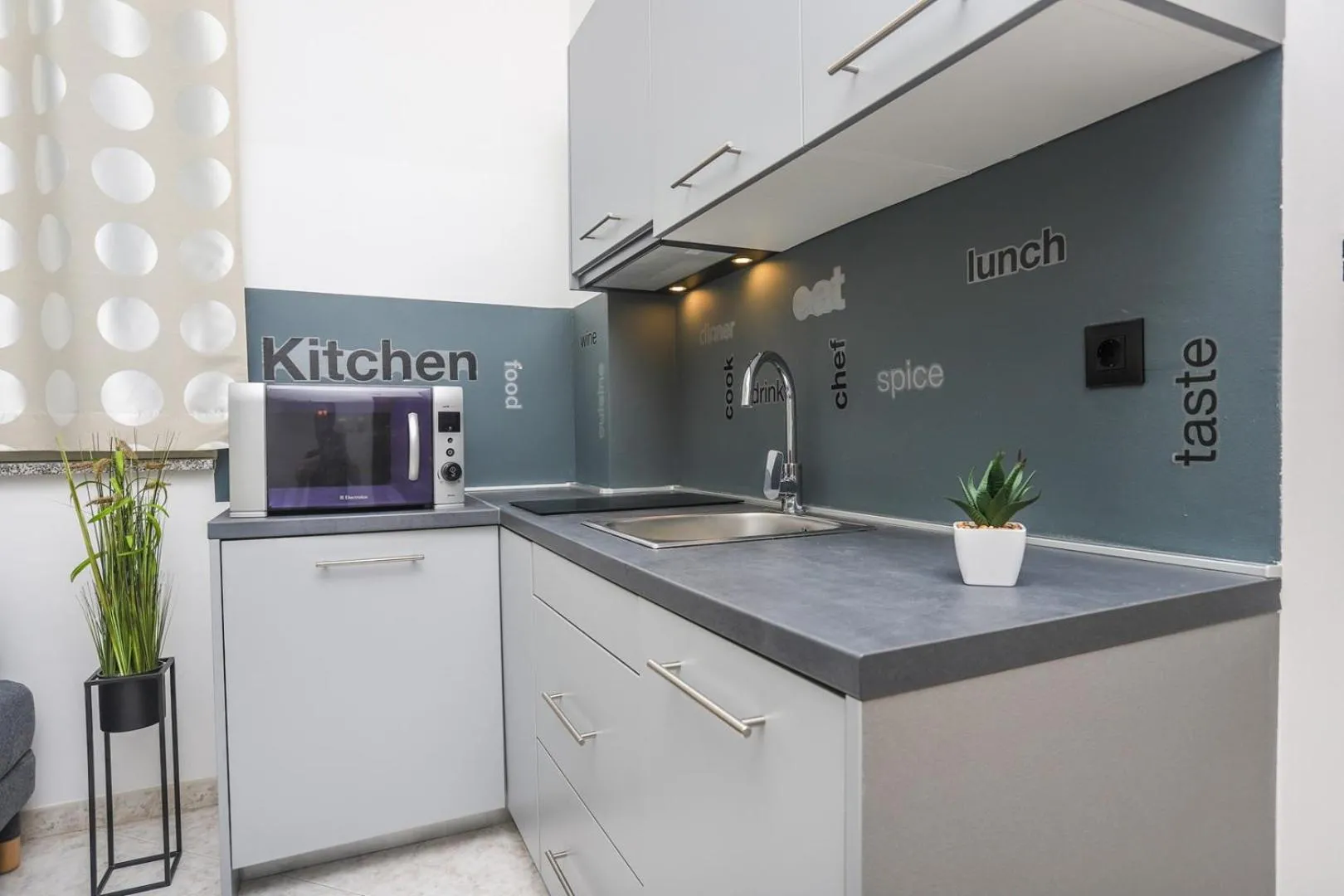 Kitchen or kitchenette in Apartments Silvano