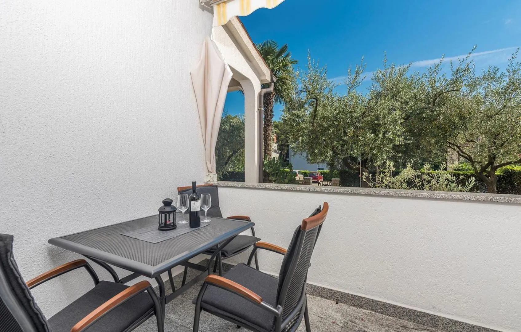Balcony/Terrace in Apartments Silvano