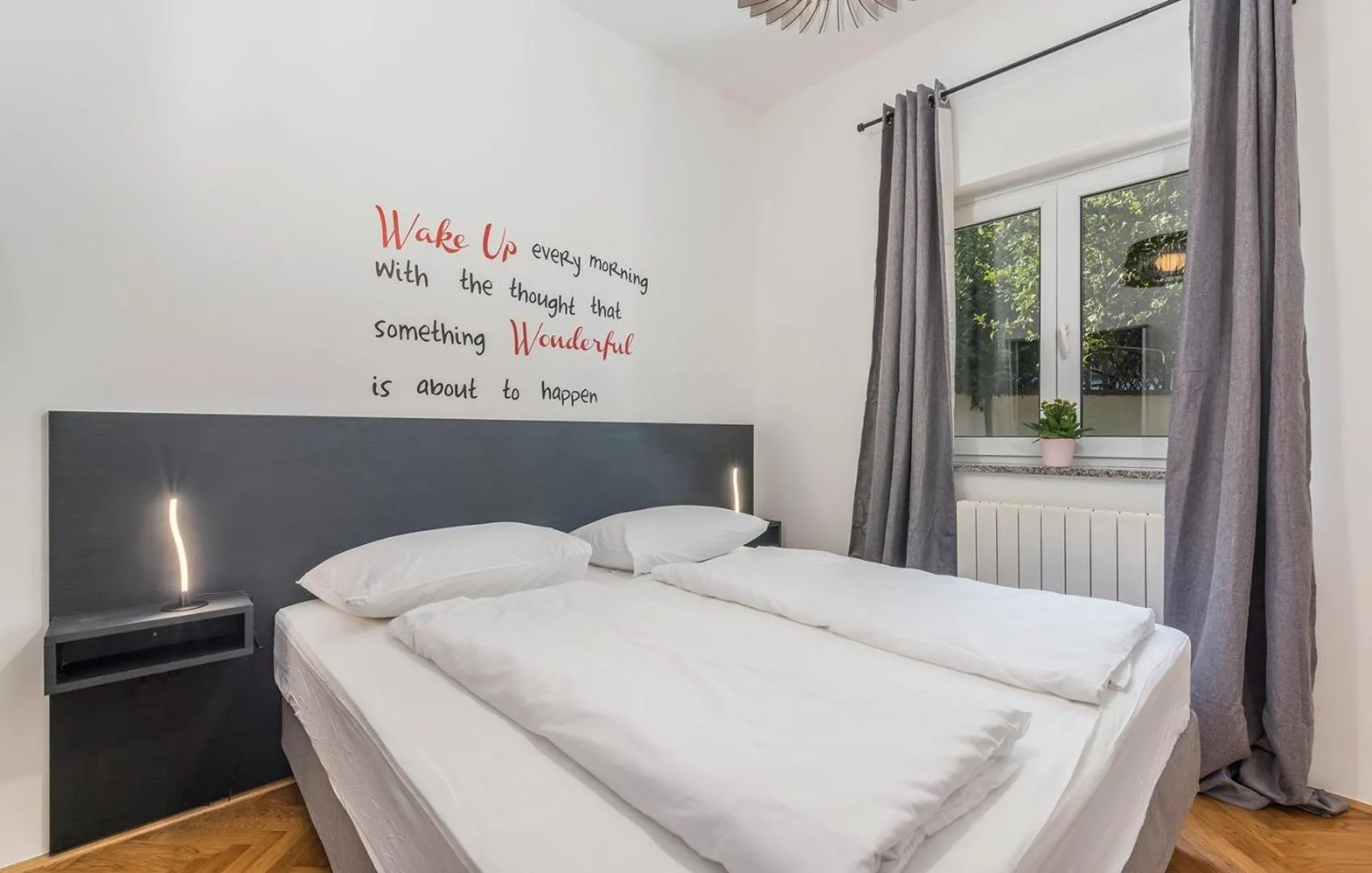 Bed in Apartments Silvano