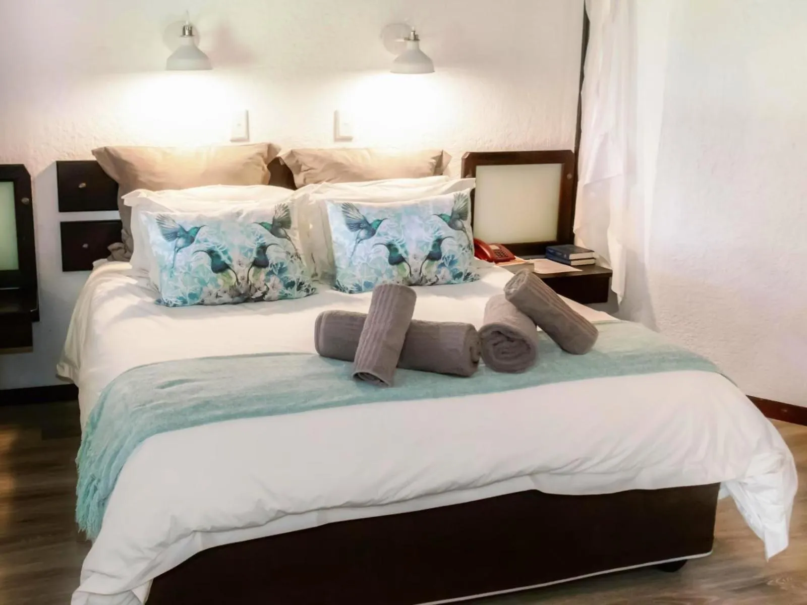 Bed in Okahandja Country Hotel