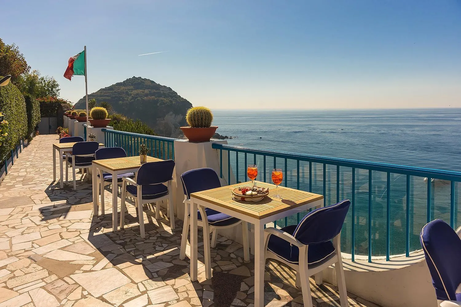 Balcony/Terrace in Hotel Villa Maria