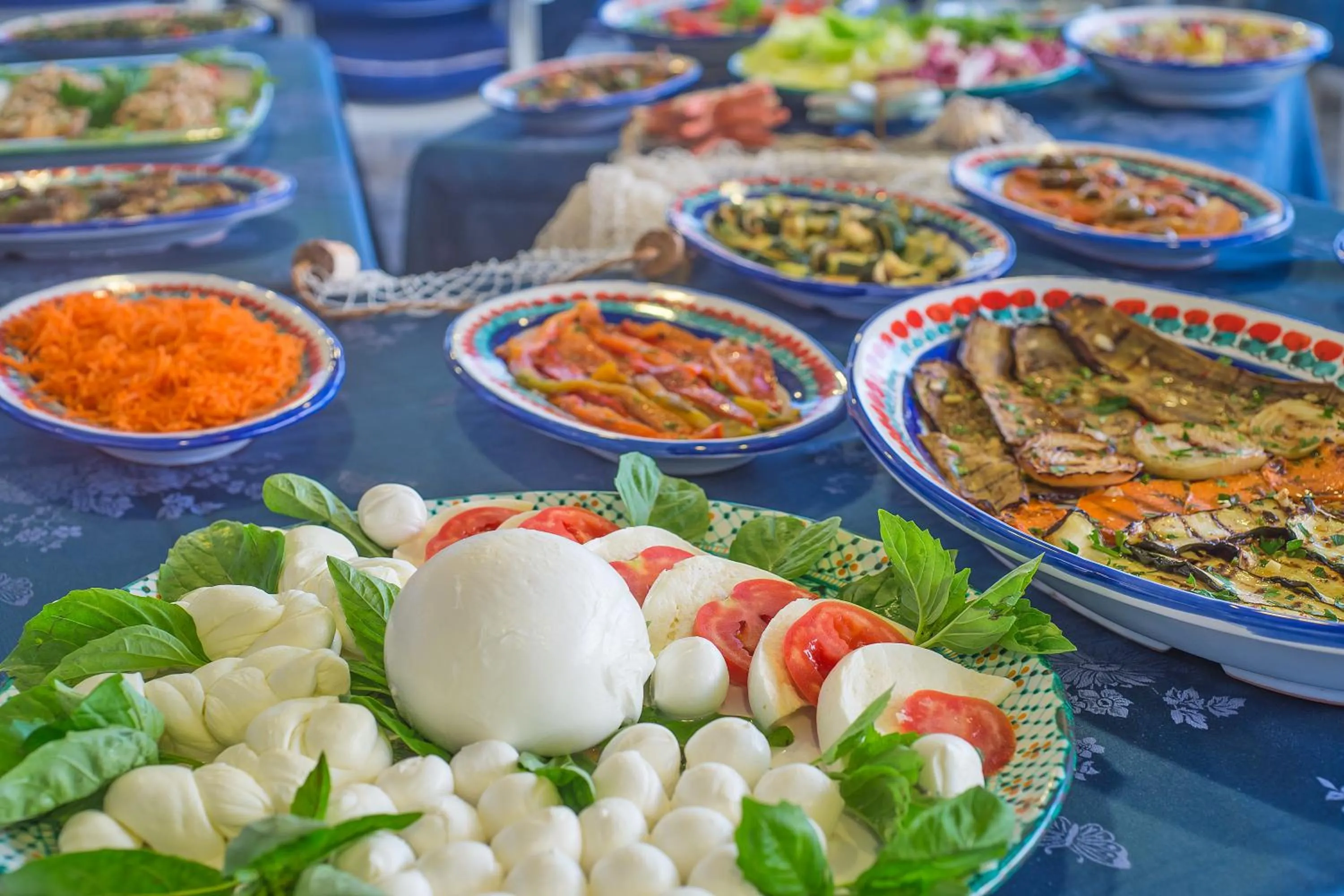 Food in Hotel Villa Maria