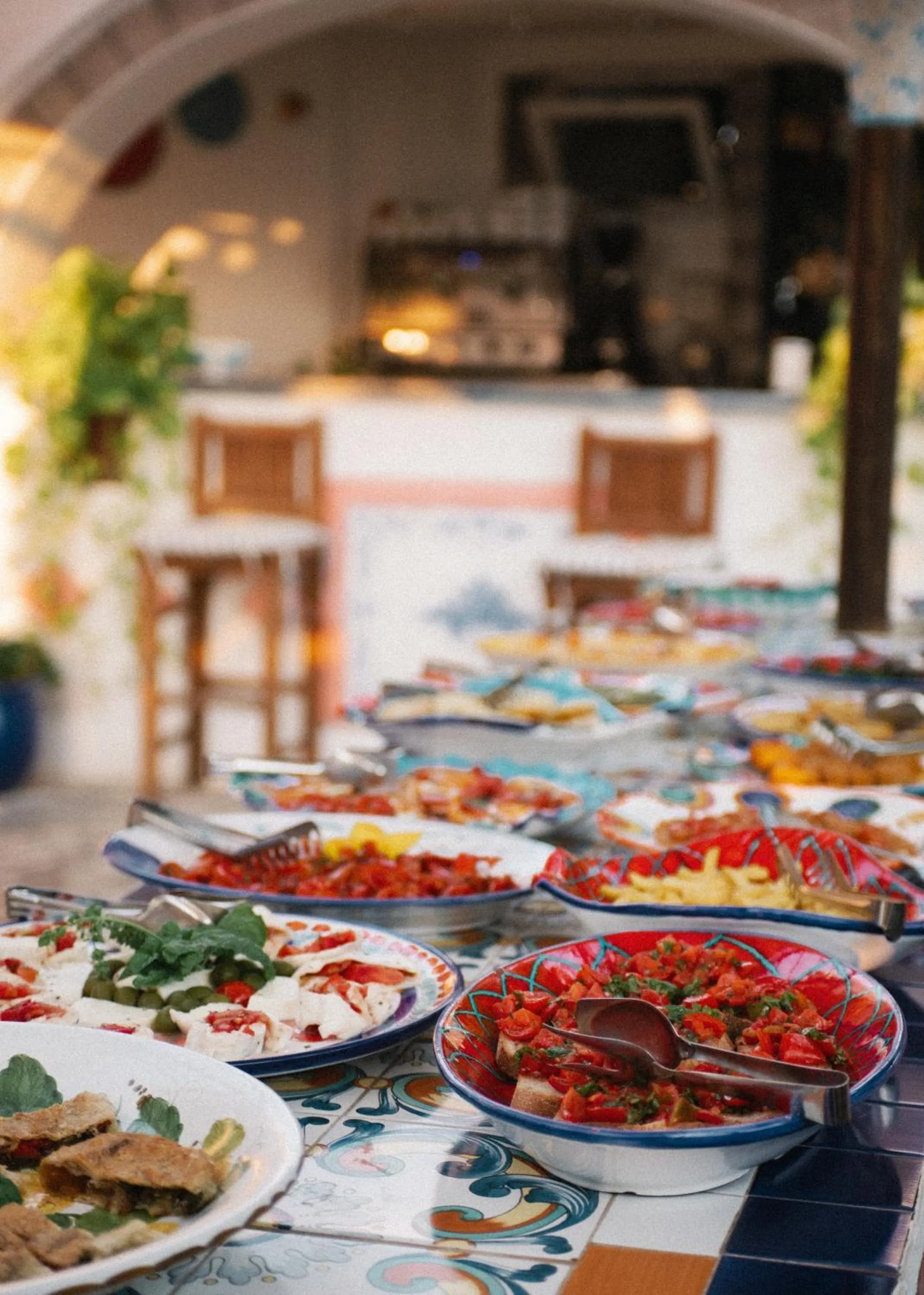 Restaurant/places to eat in Hotel Villa Maria