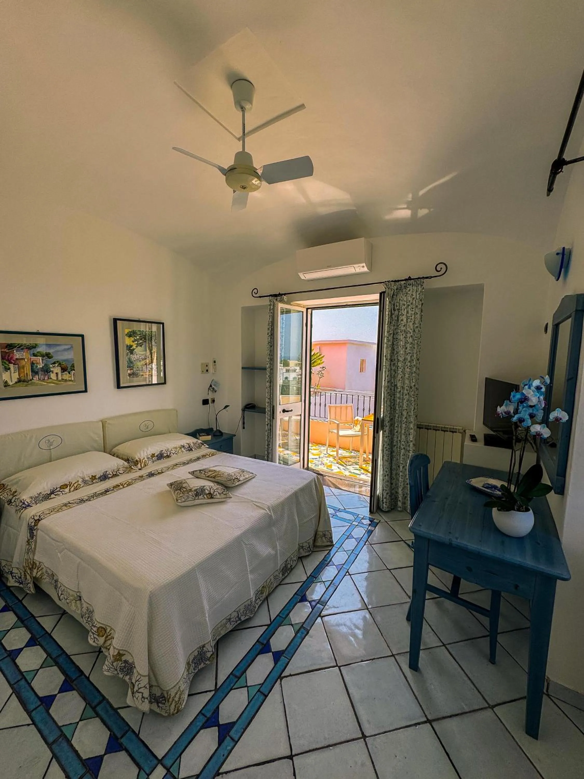 Bed in Hotel Villa Maria