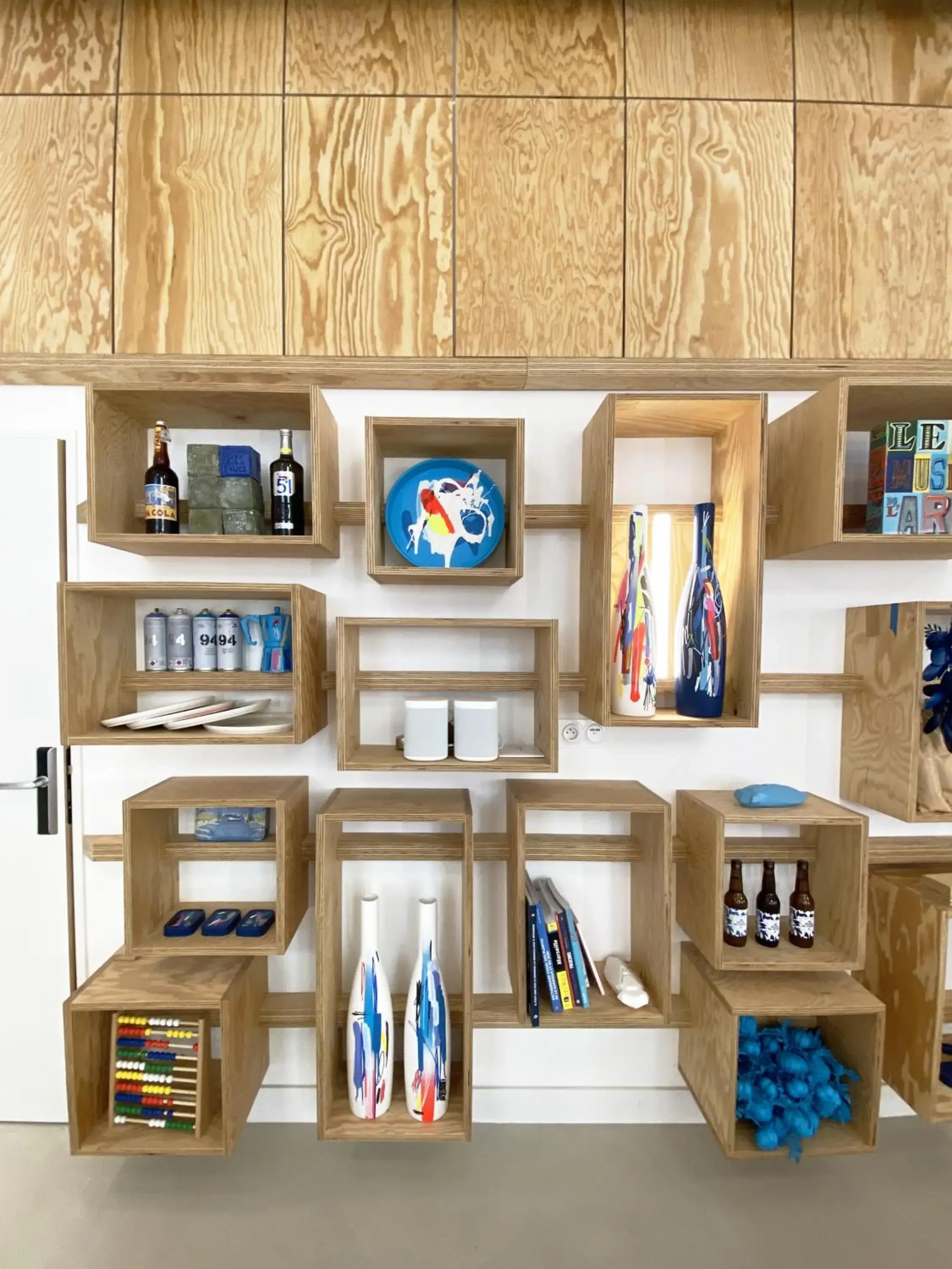 Living room in The People - Marseille Living room in The People - Marseille