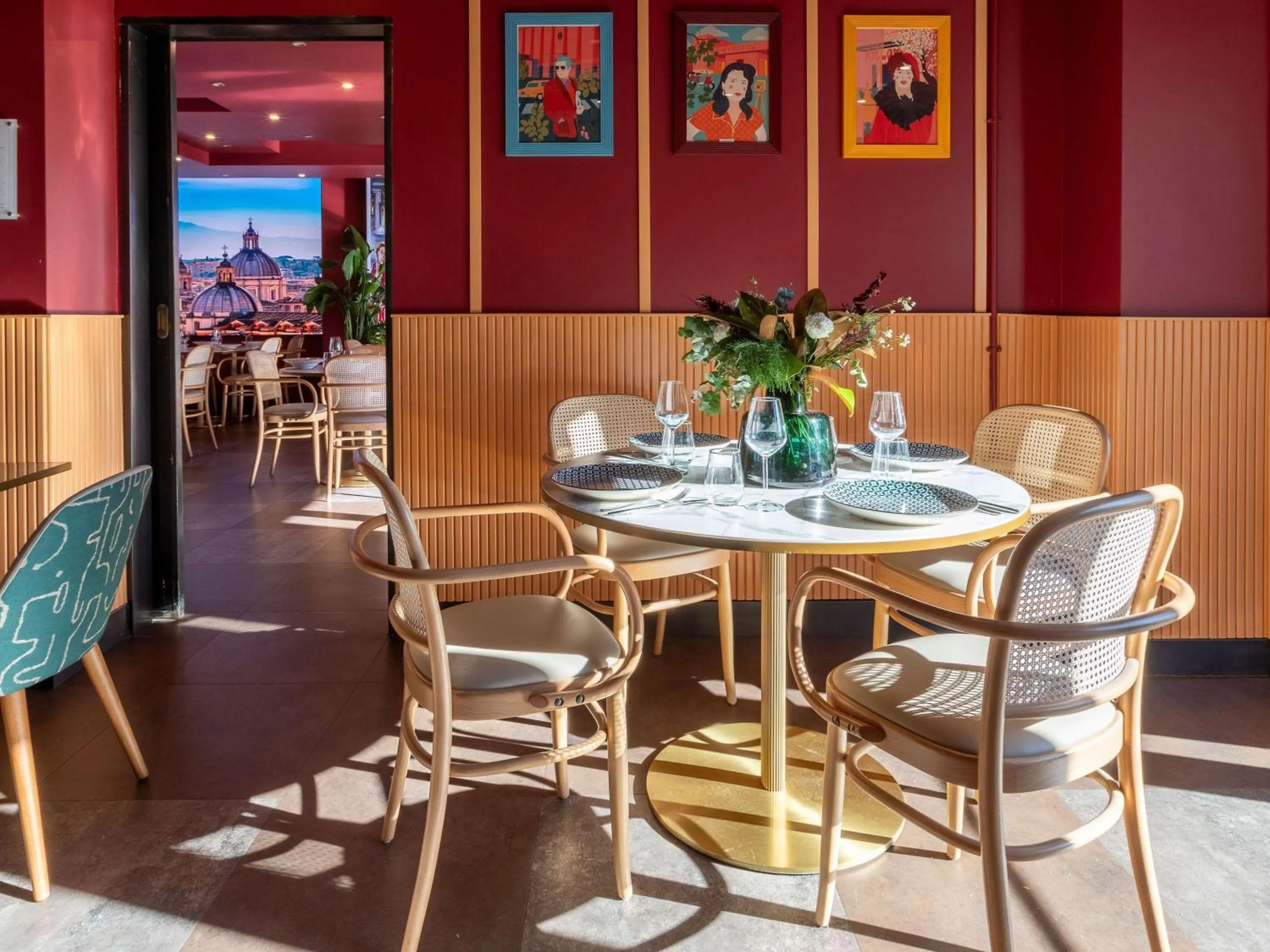 Restaurant/places to eat in Mercure Roma Cinecitta