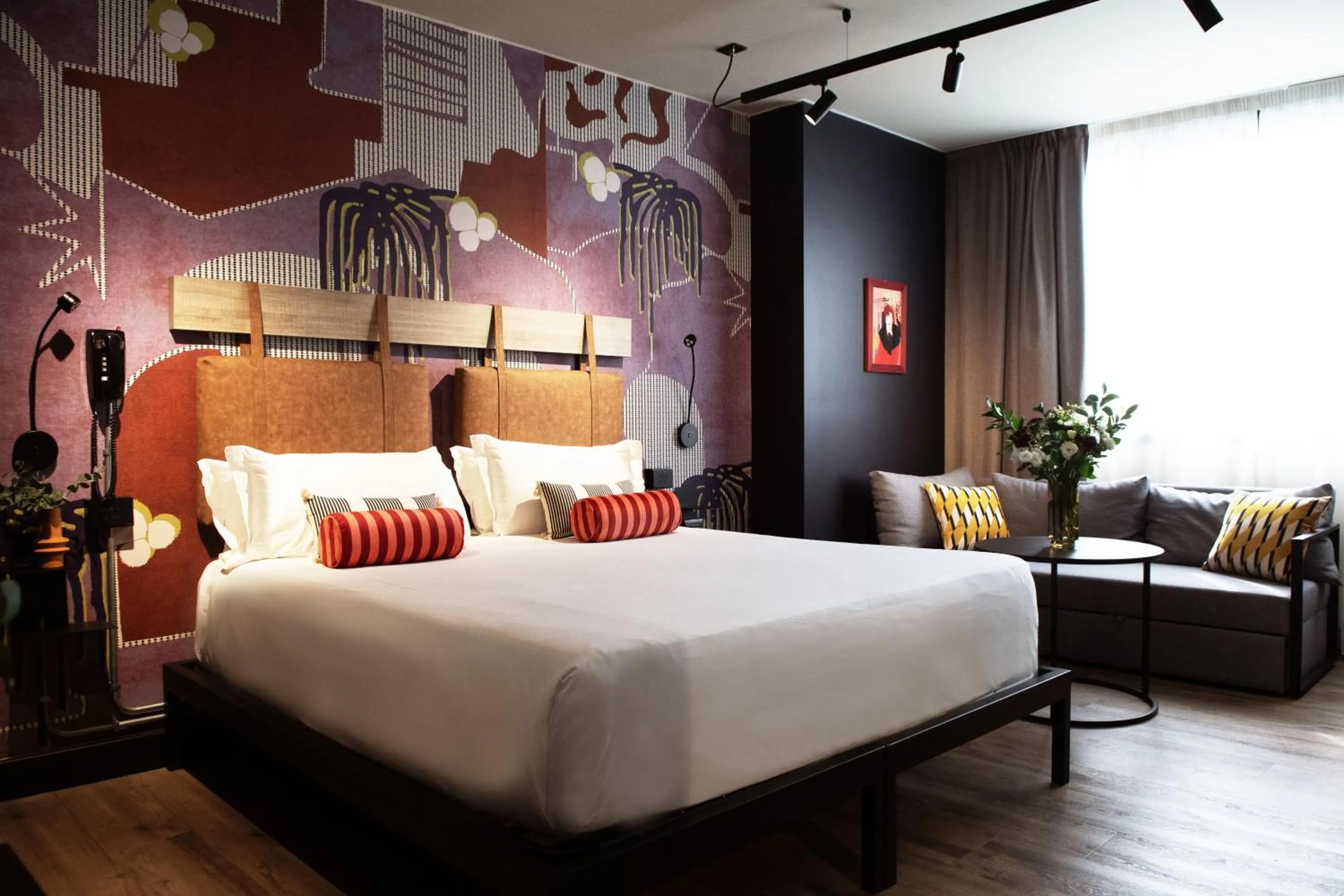 Bed in MOVIE MOVIE HOTEL