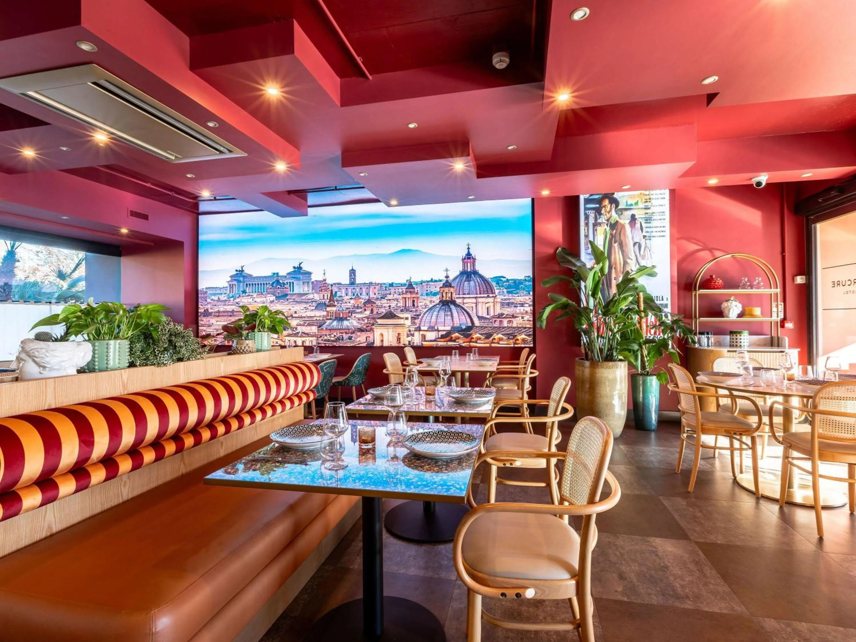 Breakfast in Mercure Roma Cinecitta