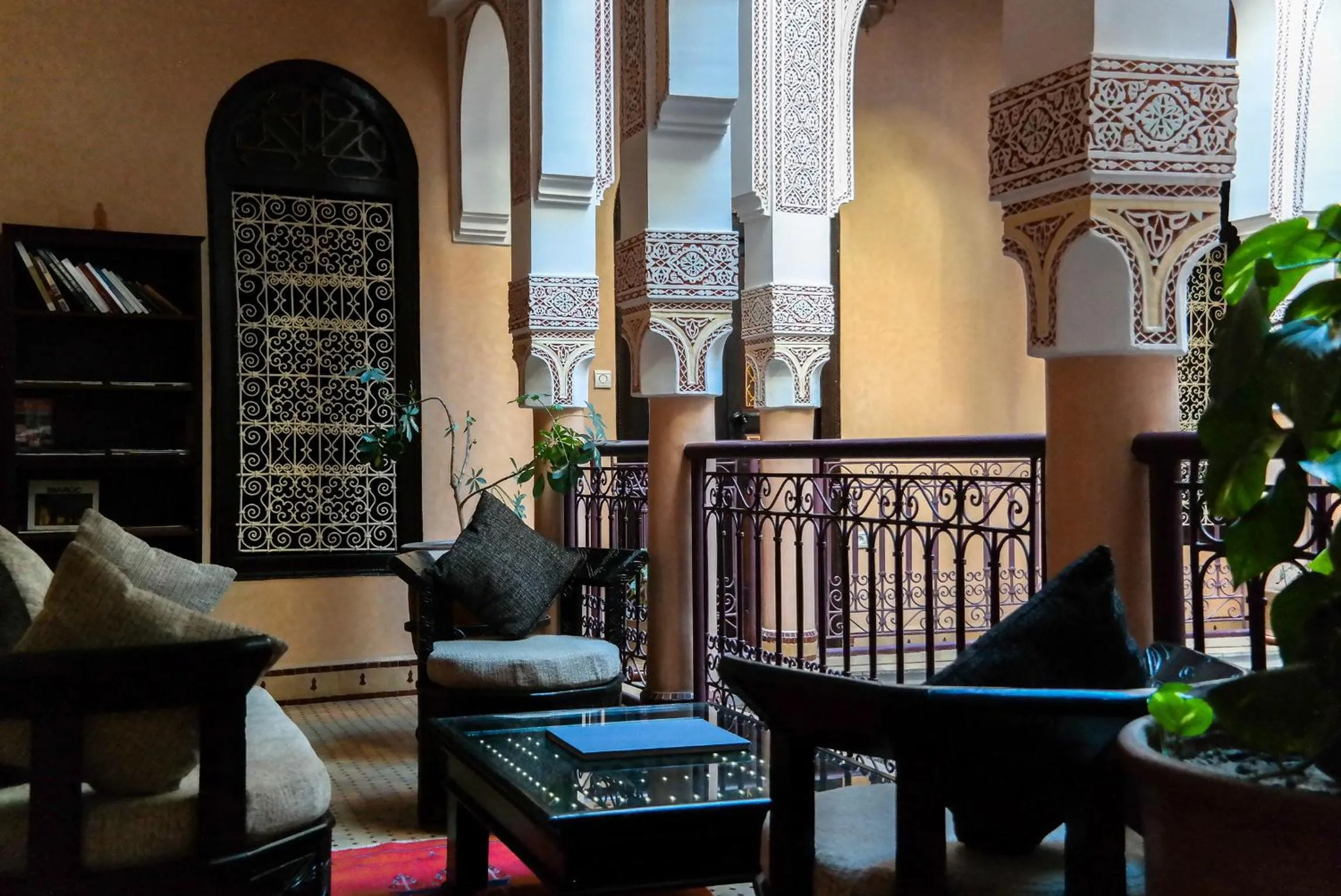 Patio in Riad Hôtel Marraplace