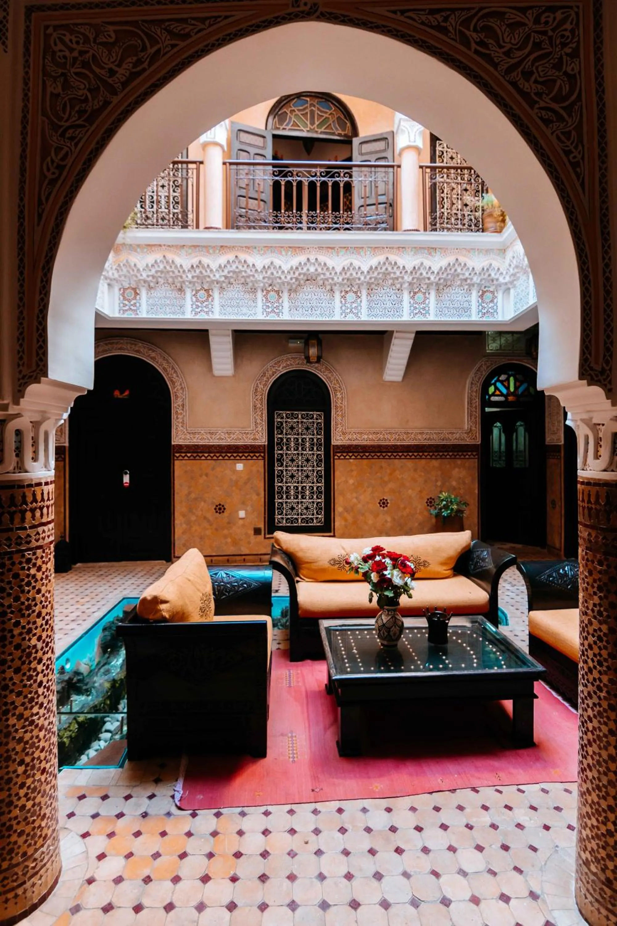 Patio in Riad Hôtel Marraplace