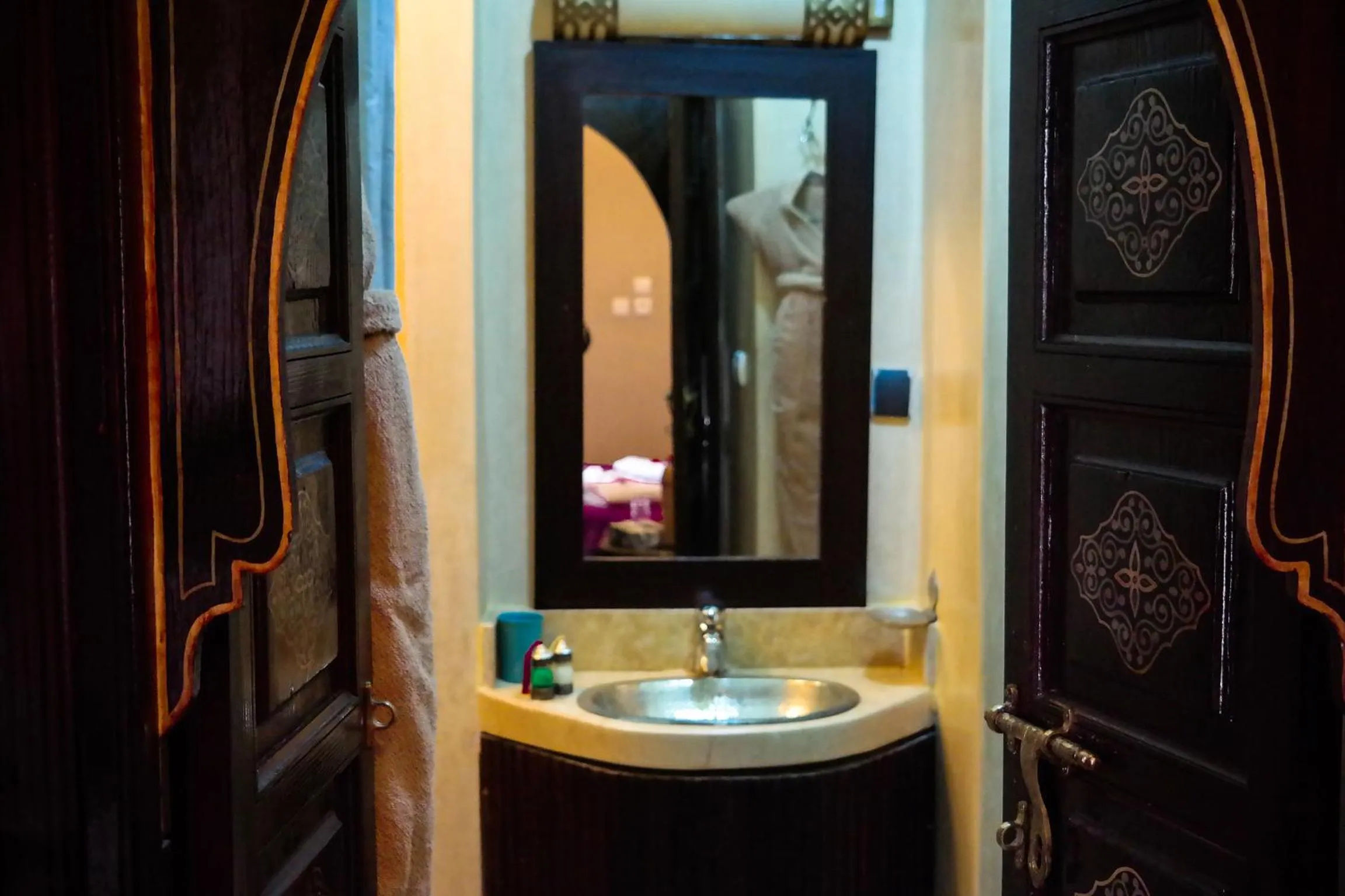 Bathroom in Riad Hôtel Marraplace