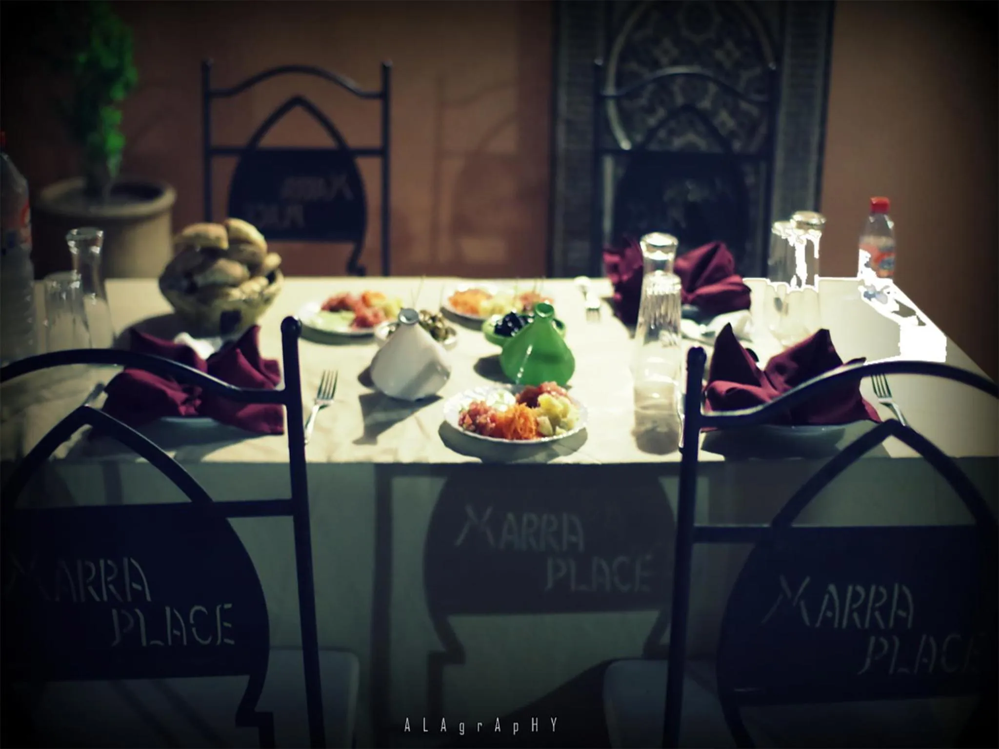 Restaurant/places to eat in Riad Hôtel Marraplace