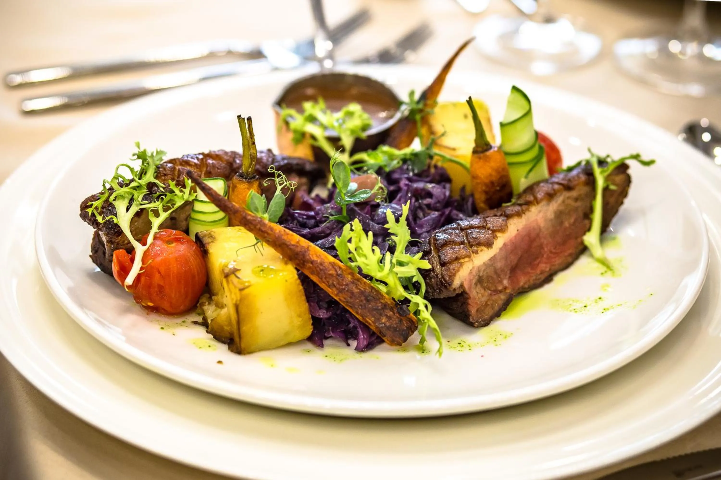 Food close-up in HOTEL CARPAT INN