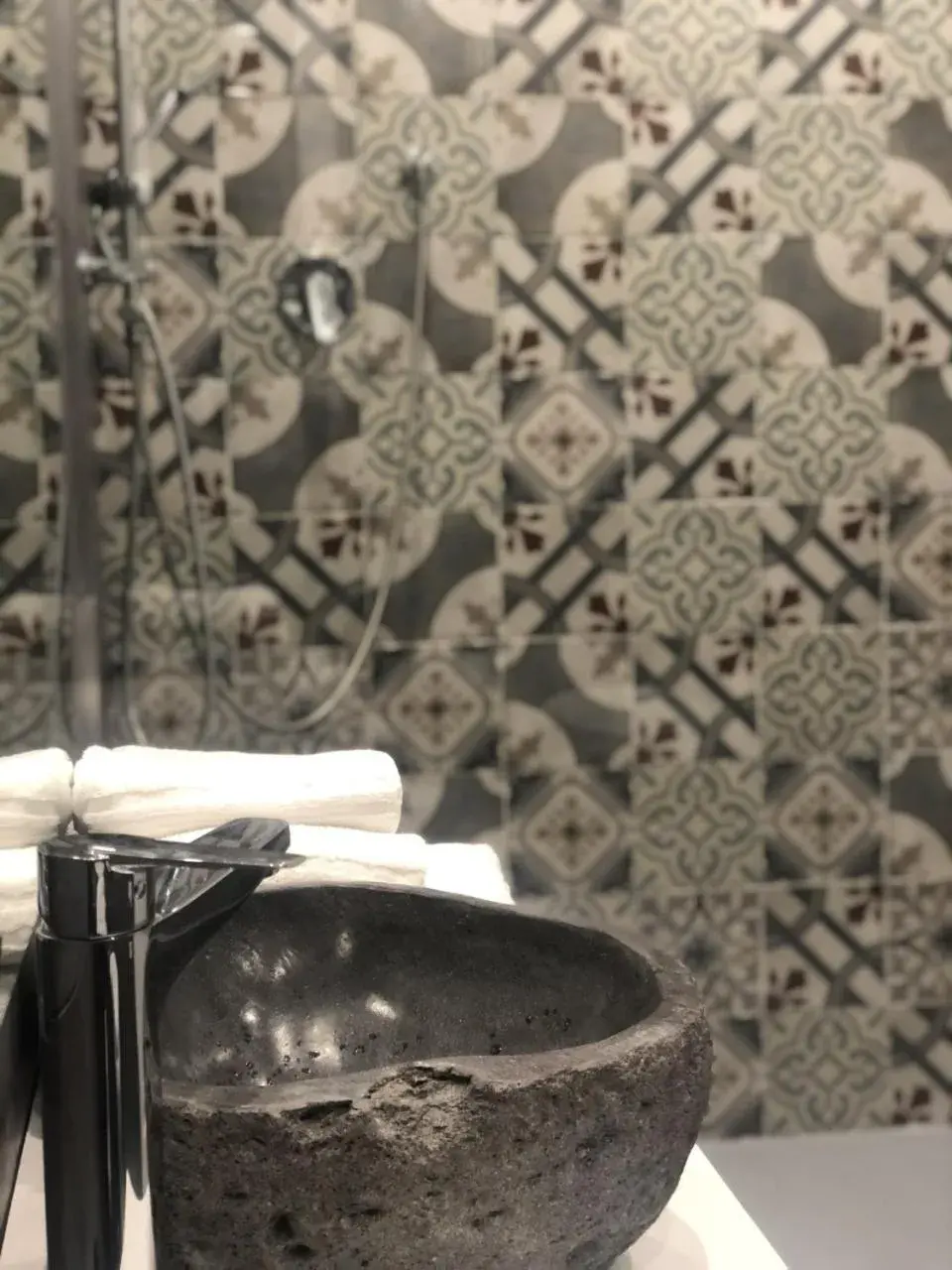 Shower in SUNSET BED AND BREAKFAST Shower in SUNSET BED AND BREAKFAST