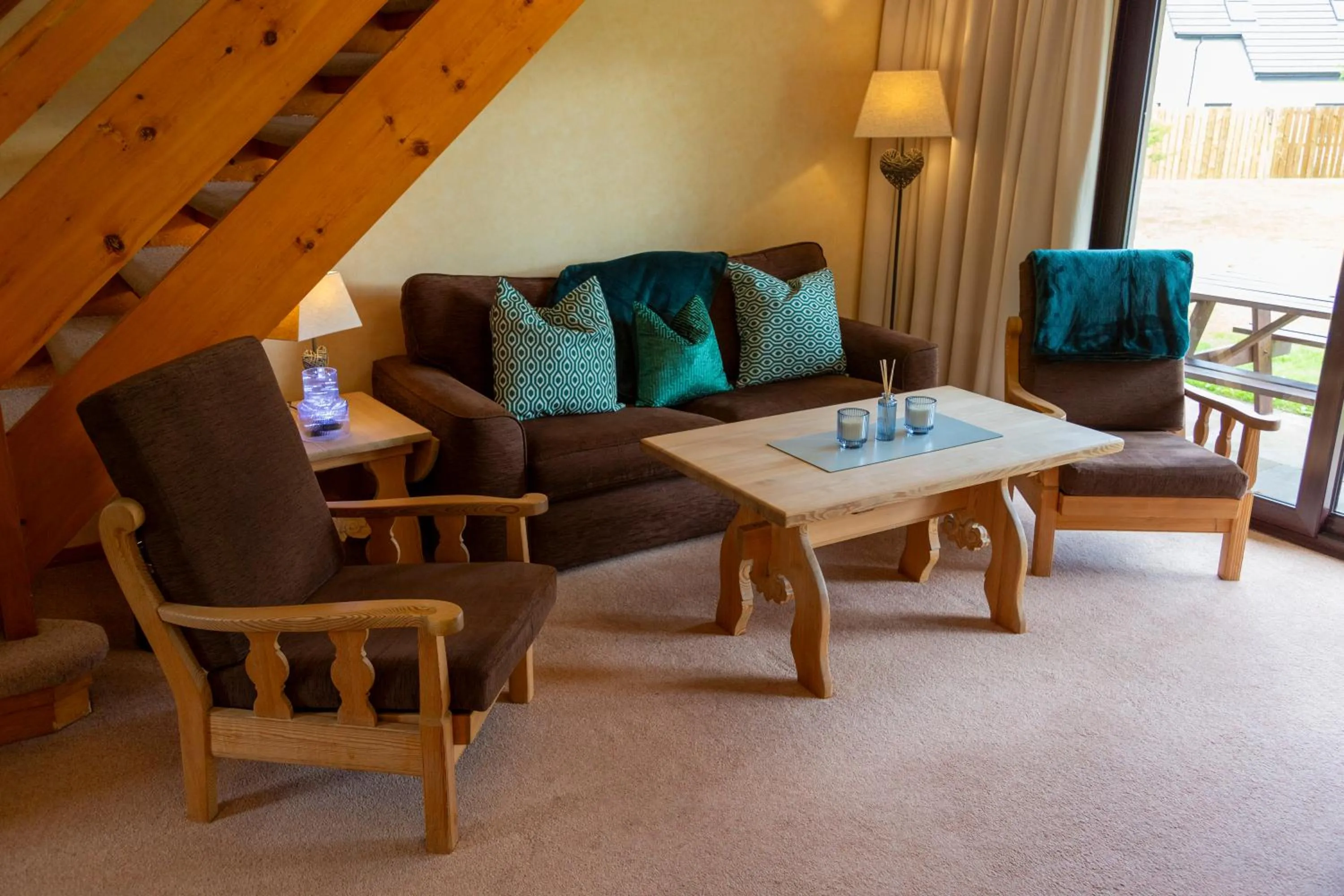 Living room in Scandinavian Village Ltd