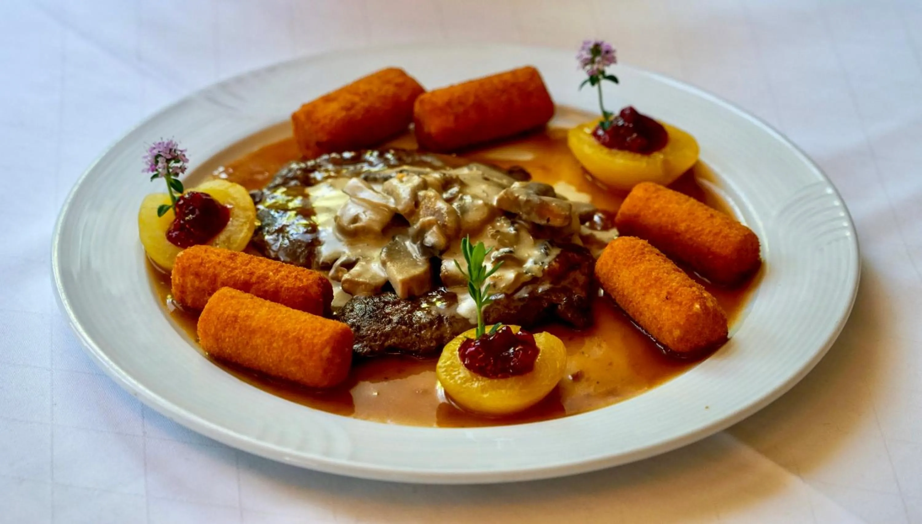 Food close-up in Schwarzwaldgasthaus Linde