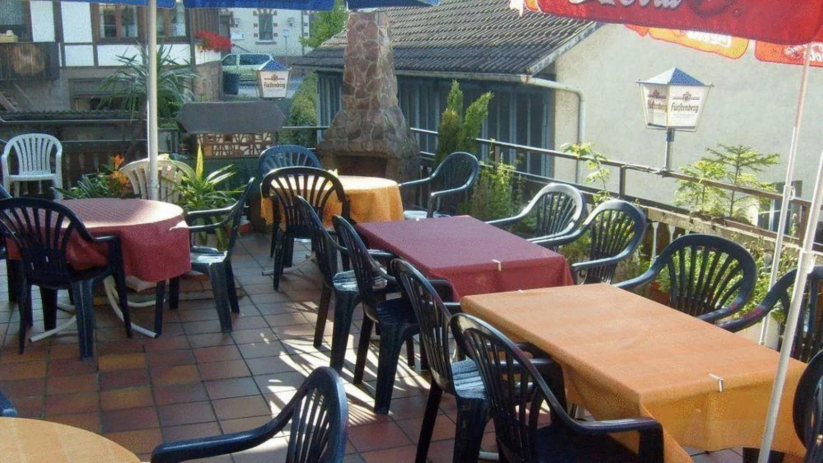 Balcony/Terrace in Schwarzwaldgasthaus Linde
