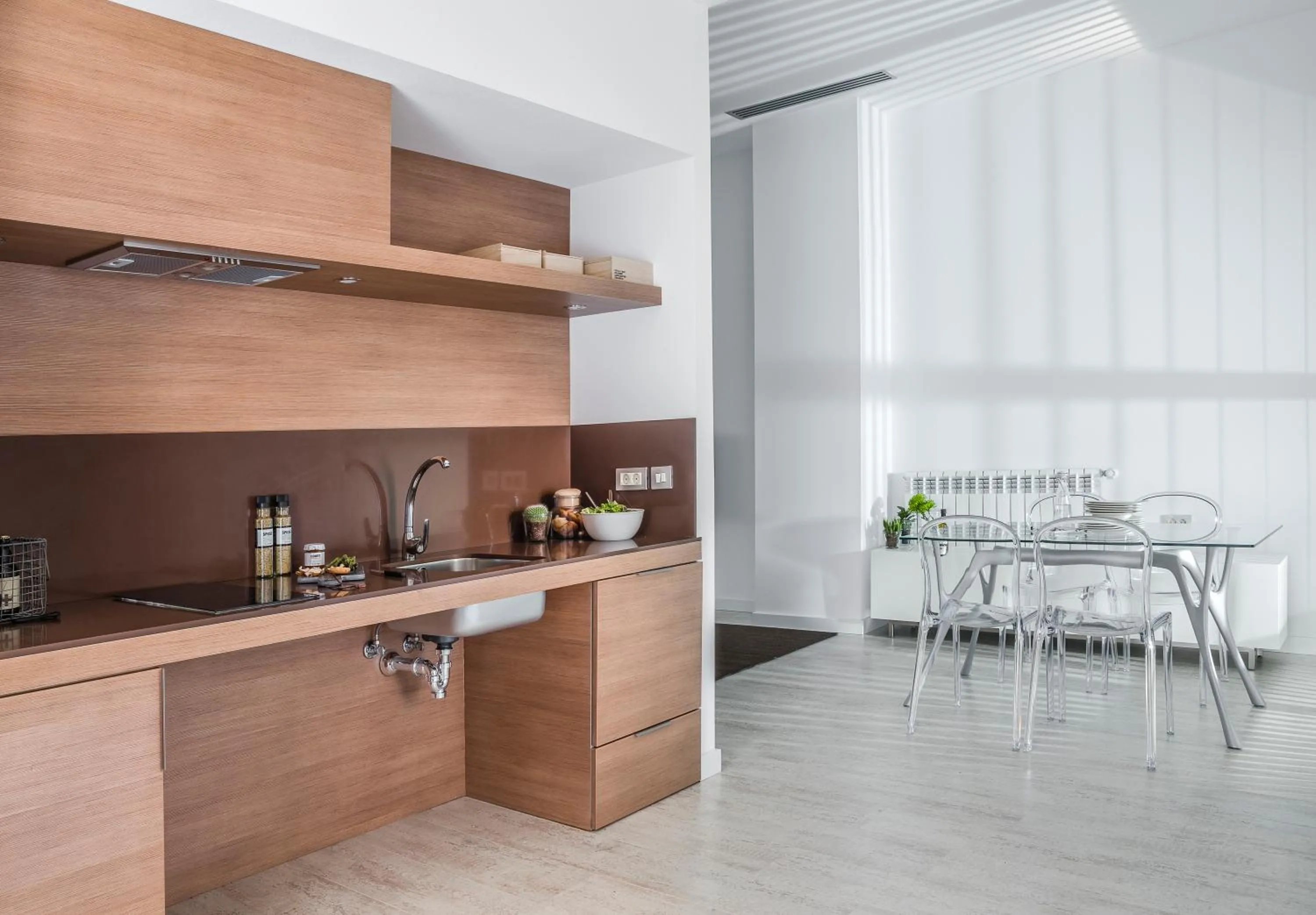 Kitchen or kitchenette in Eric Vökel Boutique Apartments - Atocha Suites