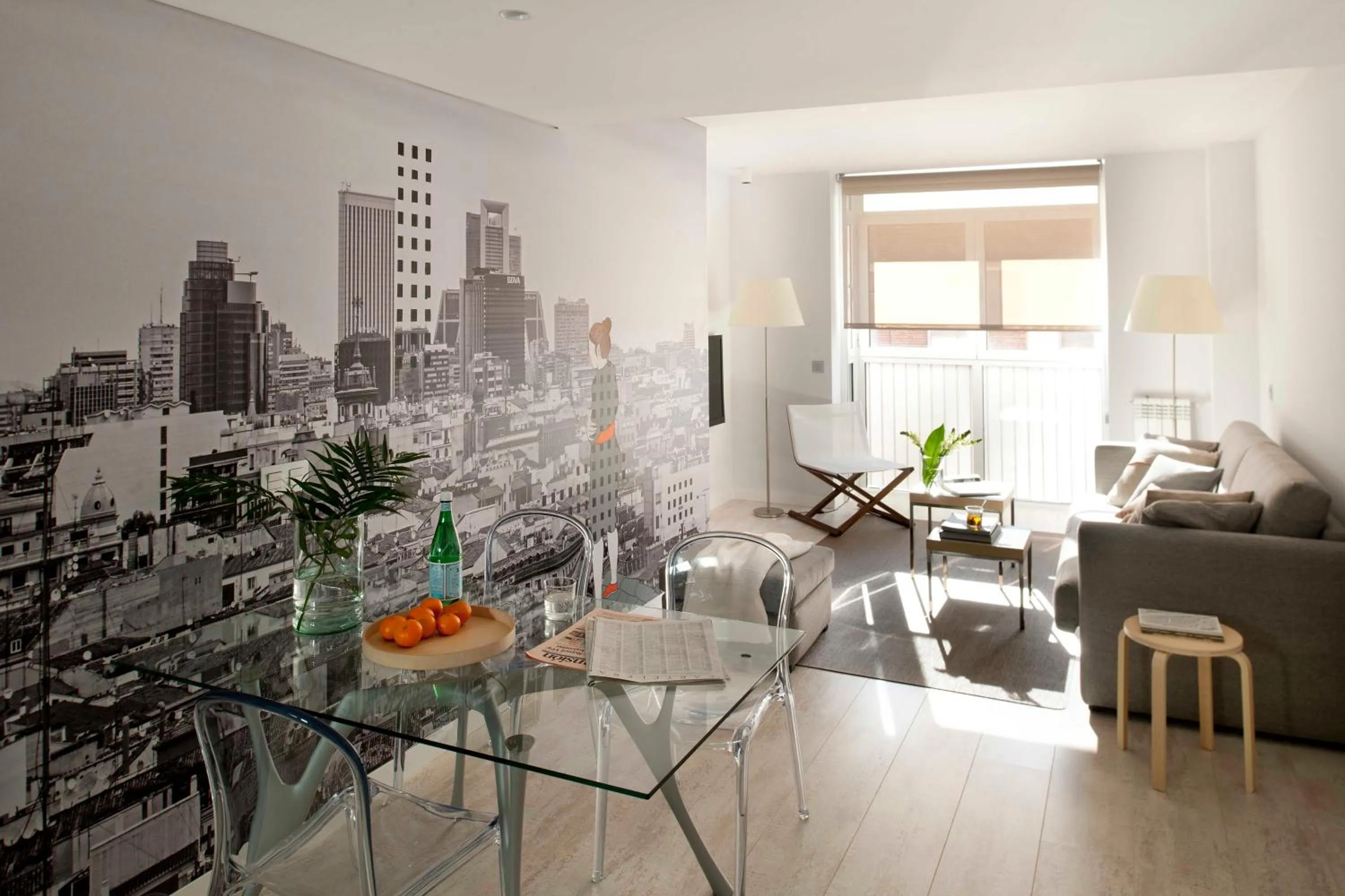 Living room in Eric Vökel Boutique Apartments - Atocha Suites