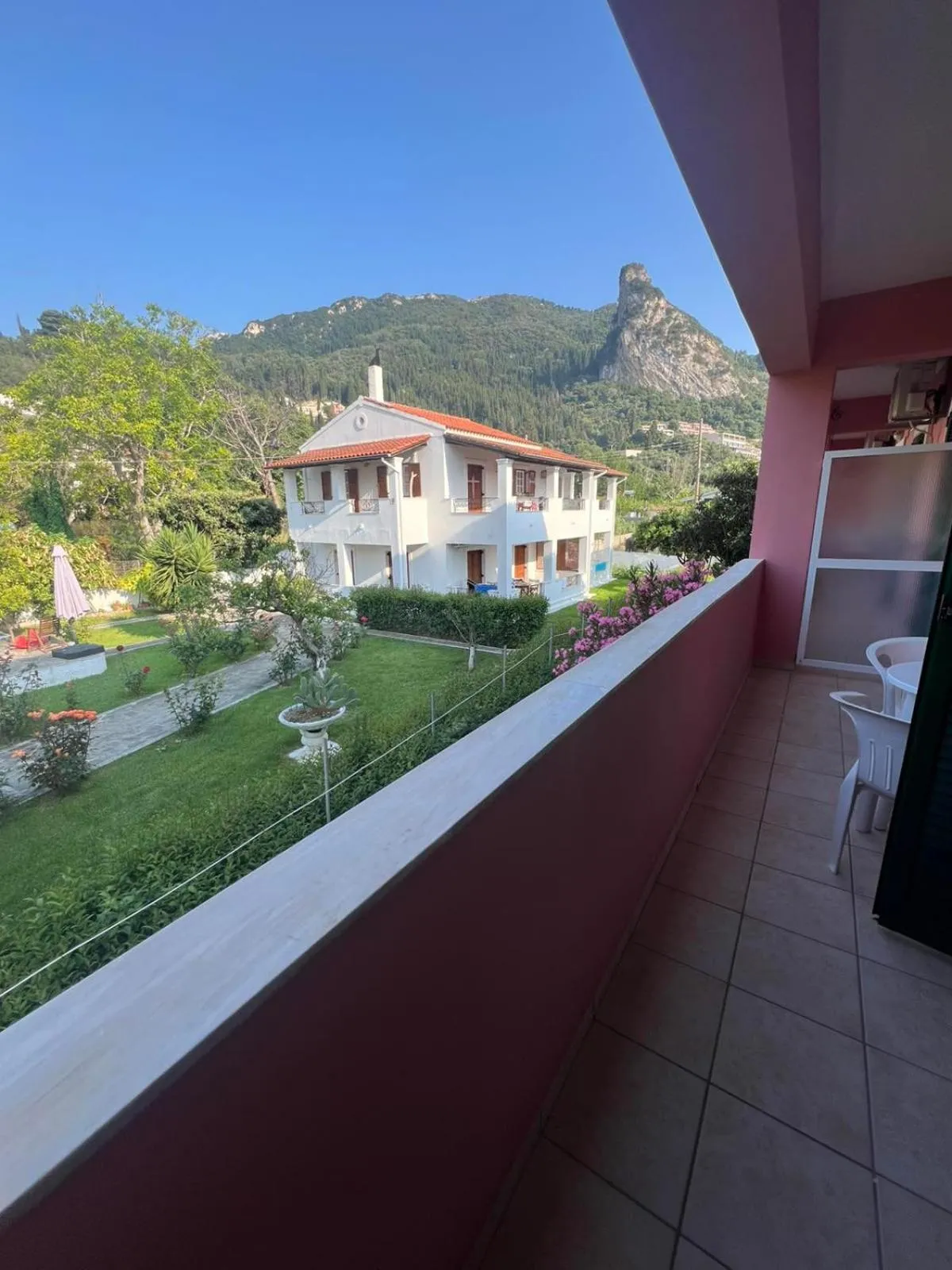 Garden view in Villa Rebecca