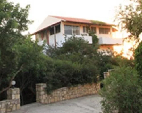 Facade/entrance in Aqua Marine