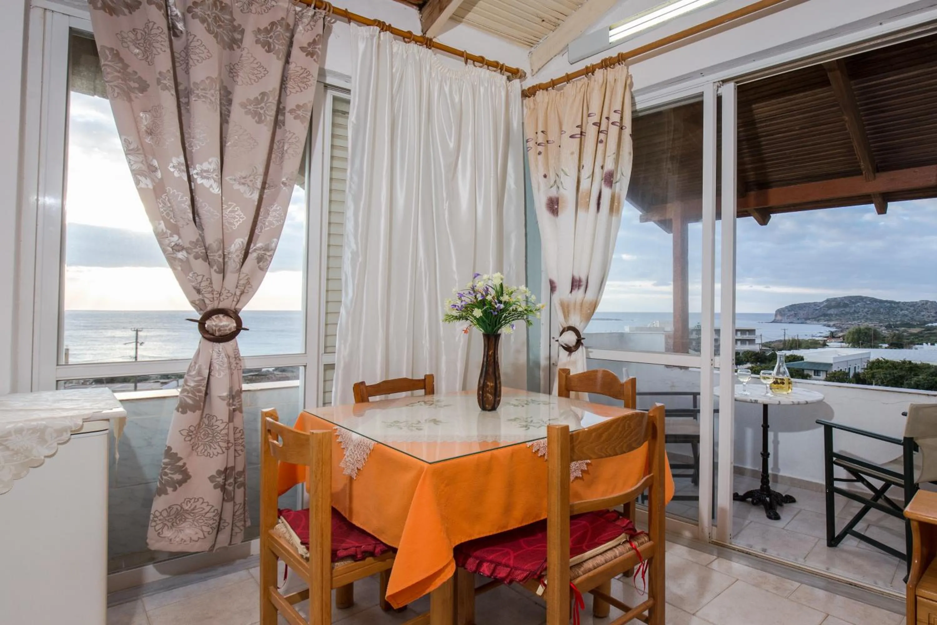 Seating area in Aqua Marine