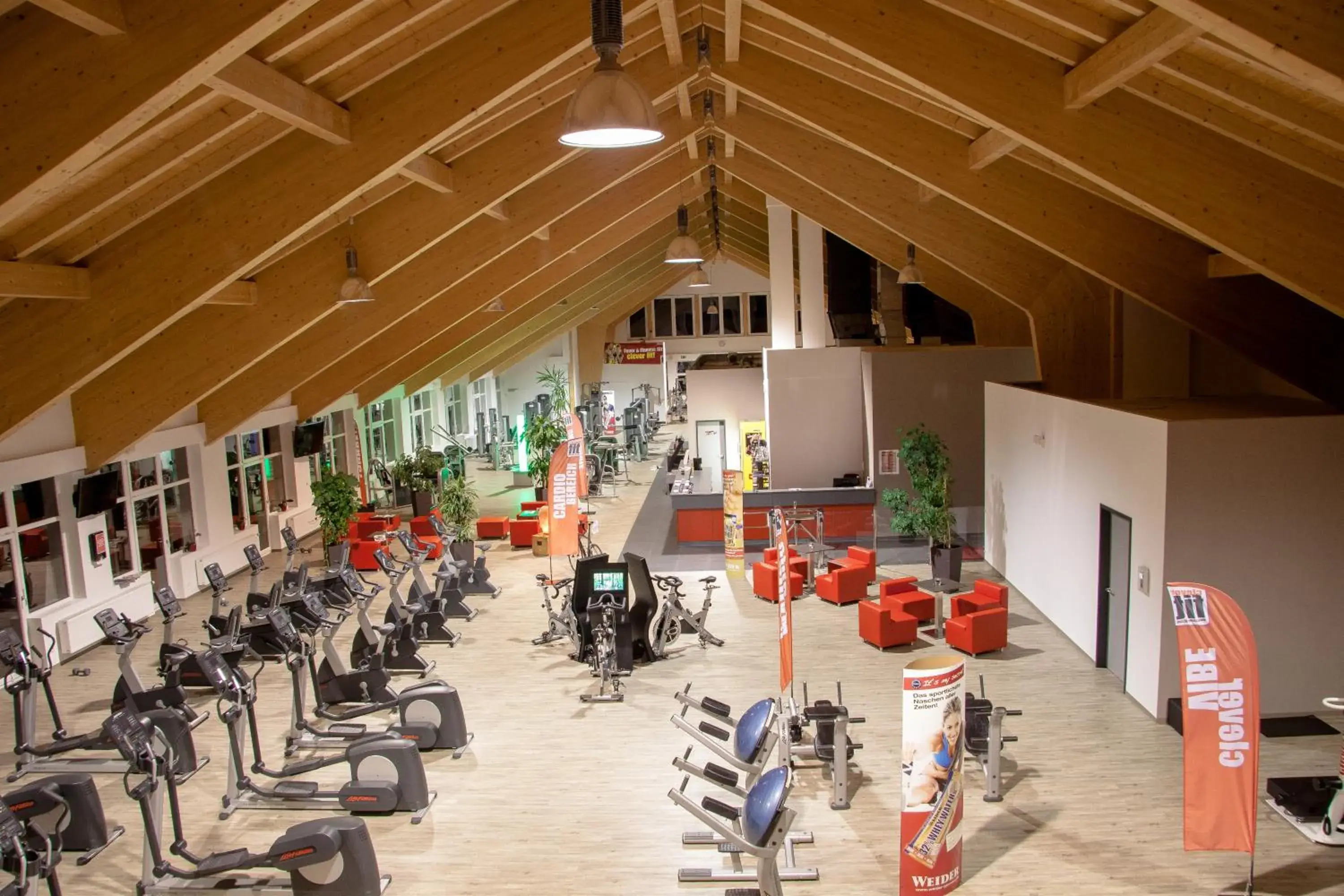 Fitness centre/facilities in Hotel Roter Hahn - Bed & Breakfast