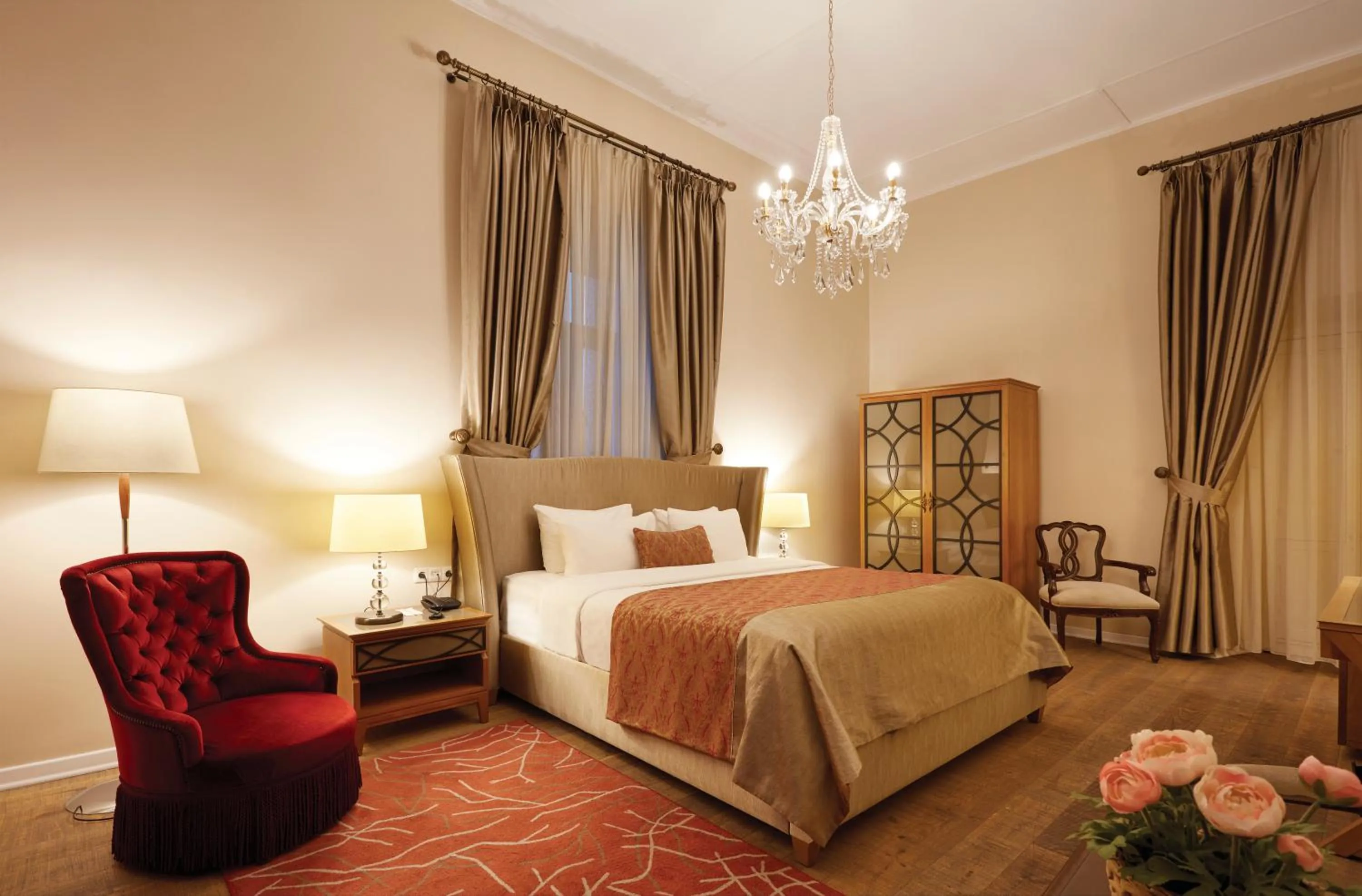 Bed in Villa Levante