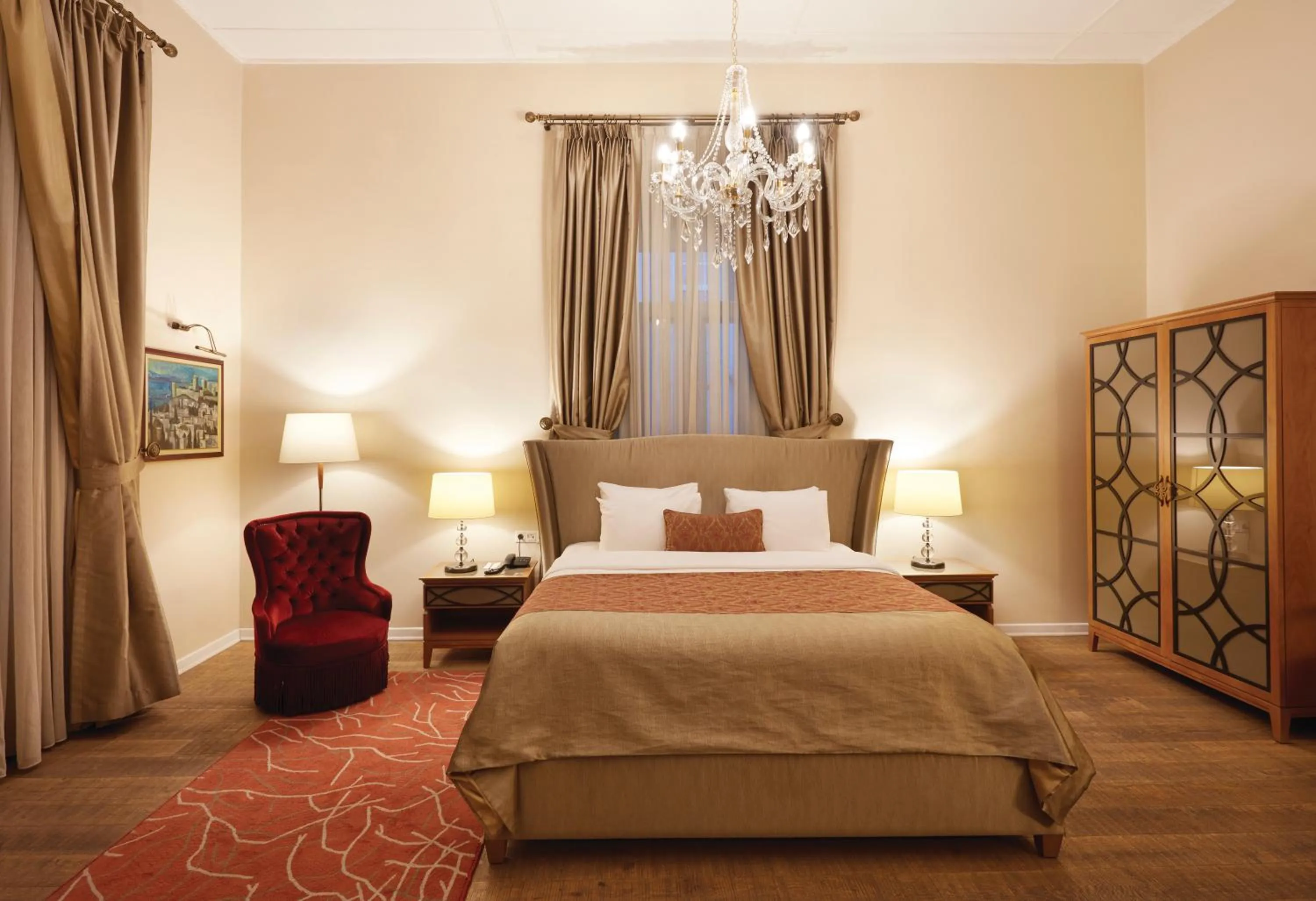 Bed in Villa Levante