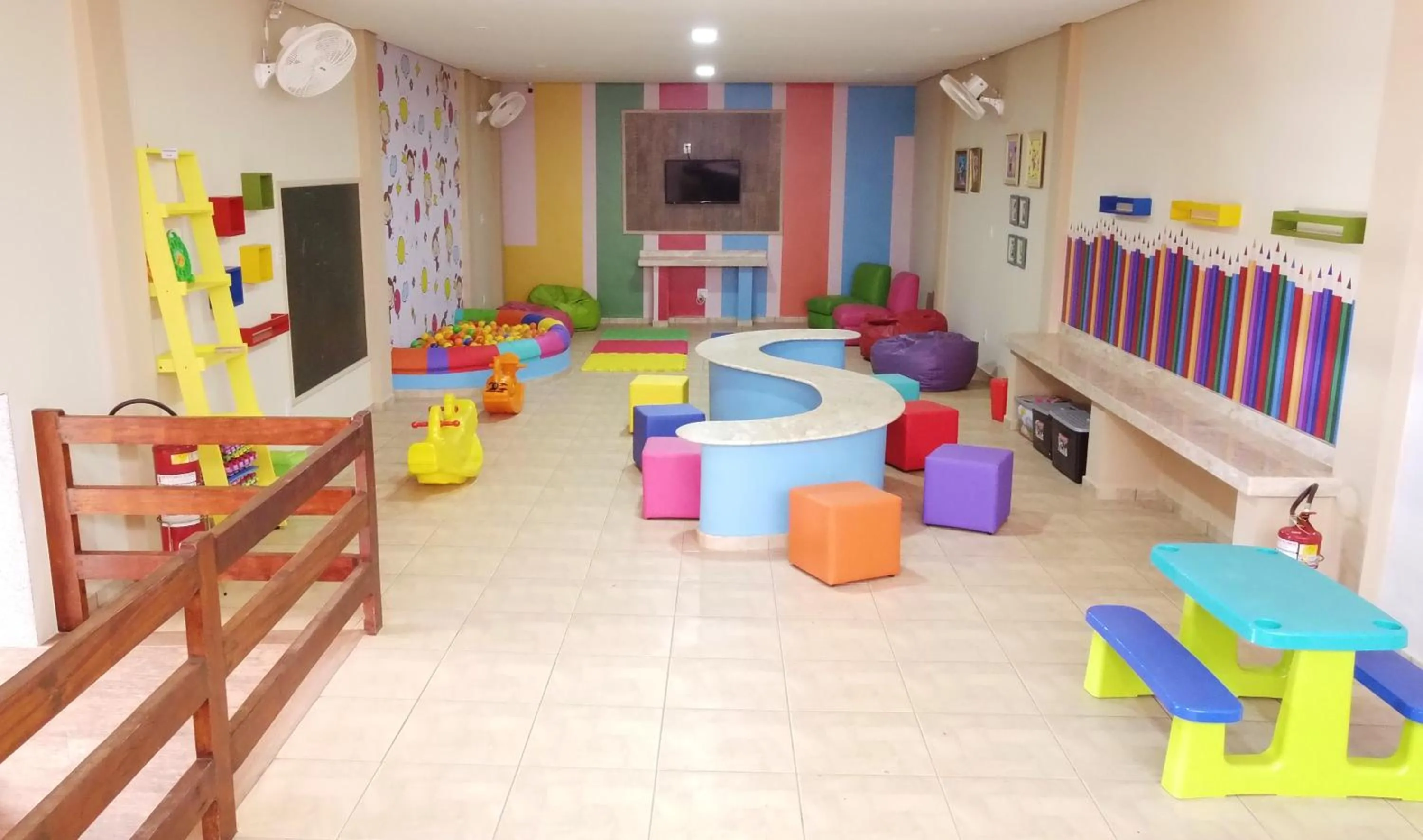 Children play ground in Pousada Kaluanã