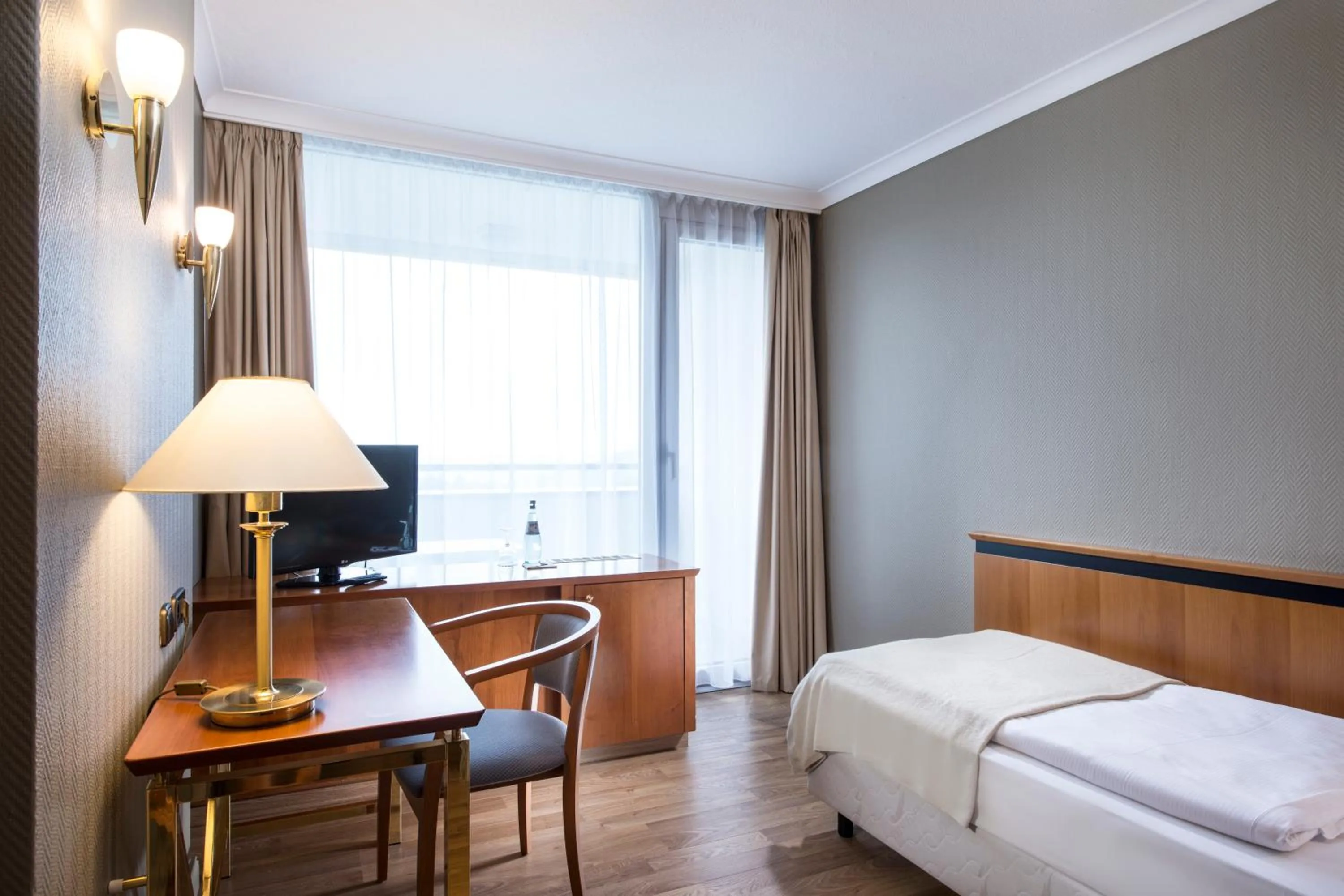 Decorative detail, Bed in Wyndham Garden Lahnstein Koblenz