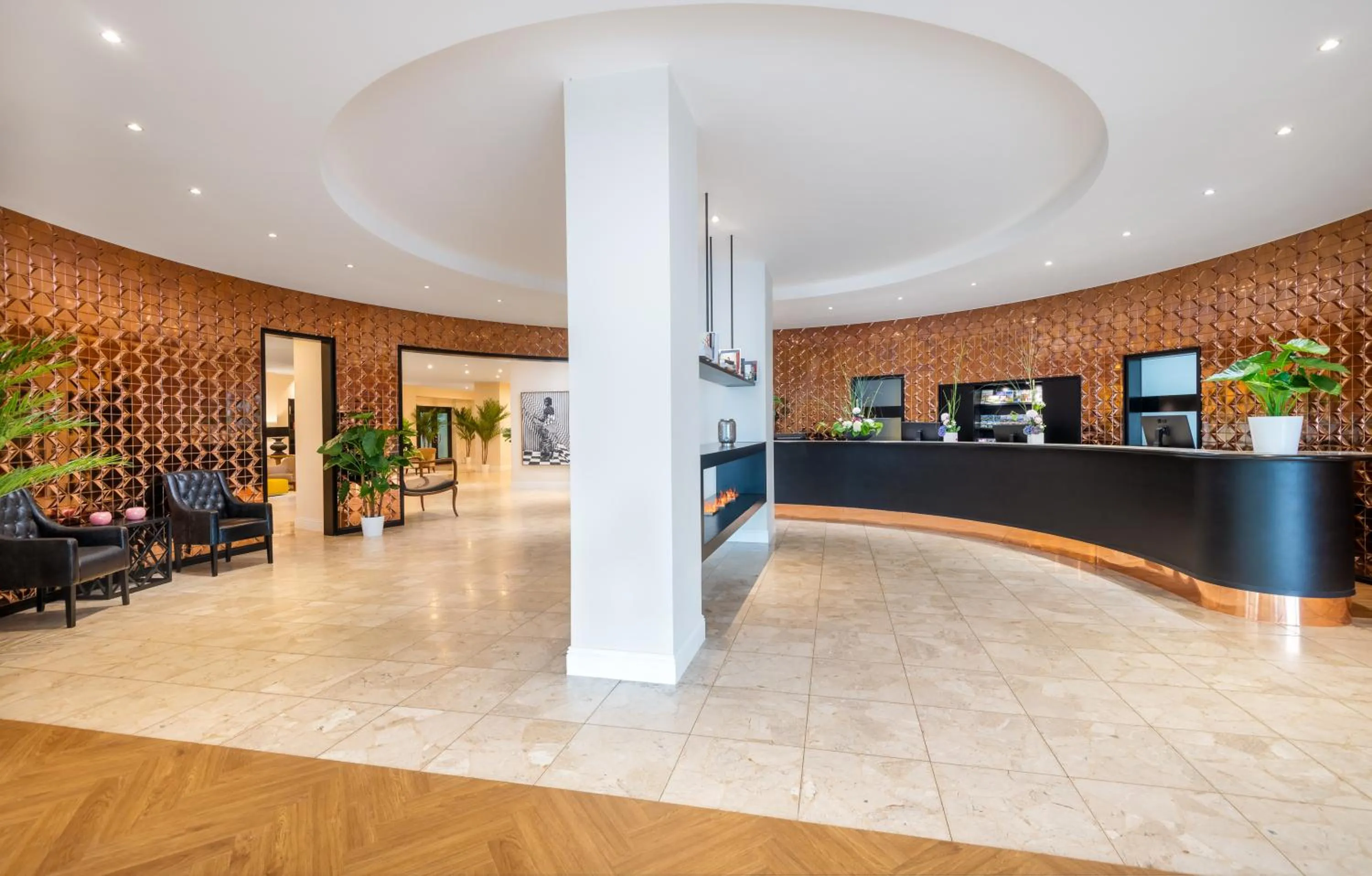 Lobby or reception in Wyndham Garden Lahnstein Koblenz