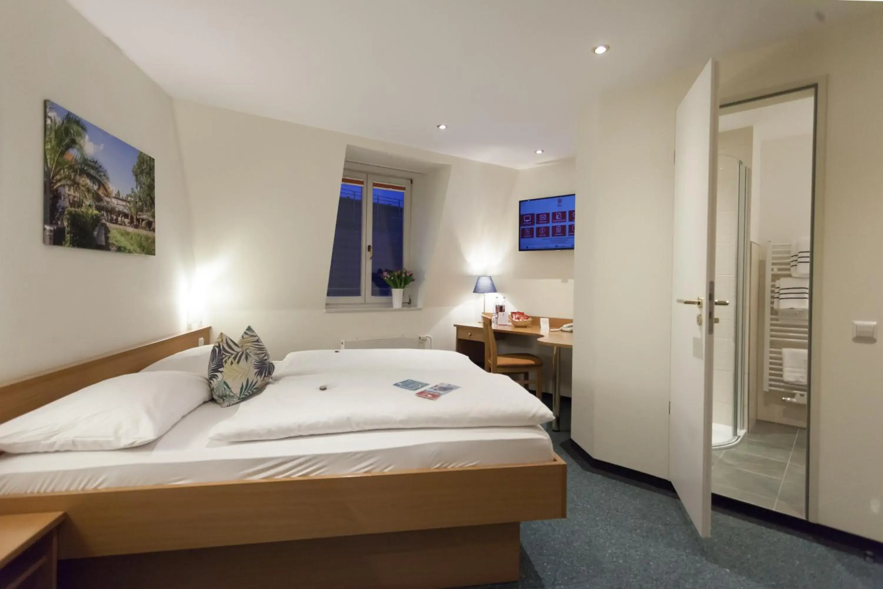 Bed in martas Hotel Allegra Berlin Bed in martas Hotel Allegra Berlin