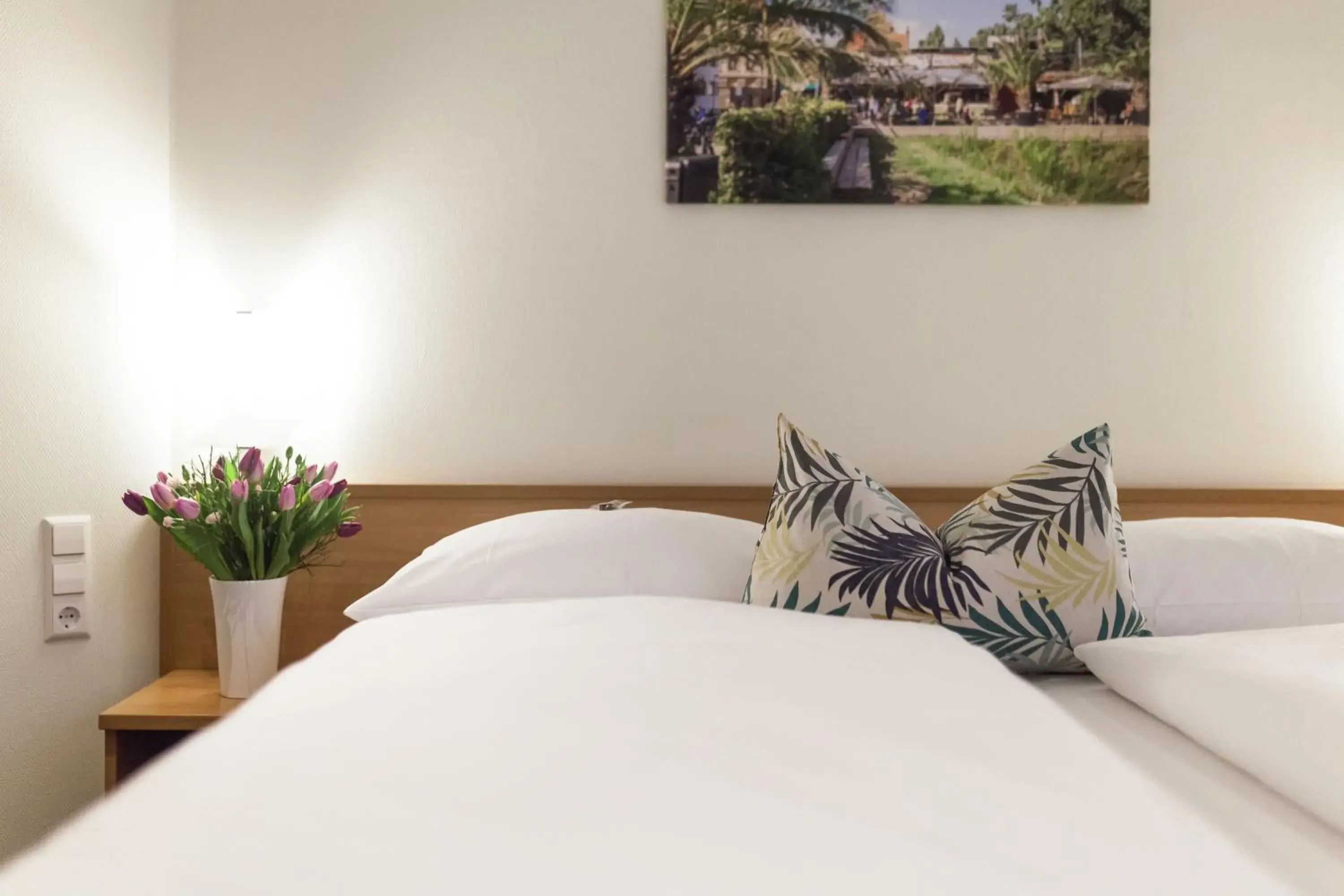 Bed in martas Hotel Allegra Berlin Bed in martas Hotel Allegra Berlin