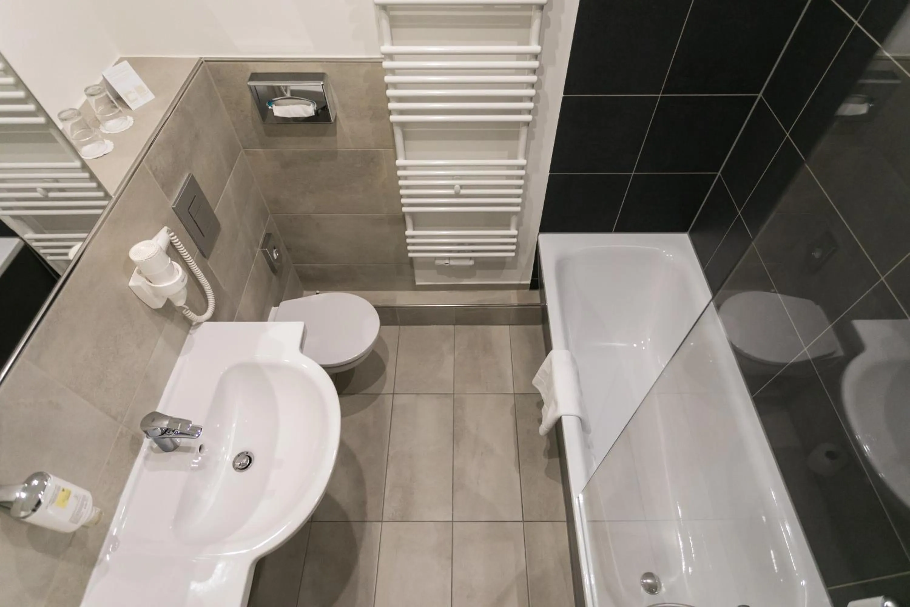 Shower in martas Hotel Allegra Berlin