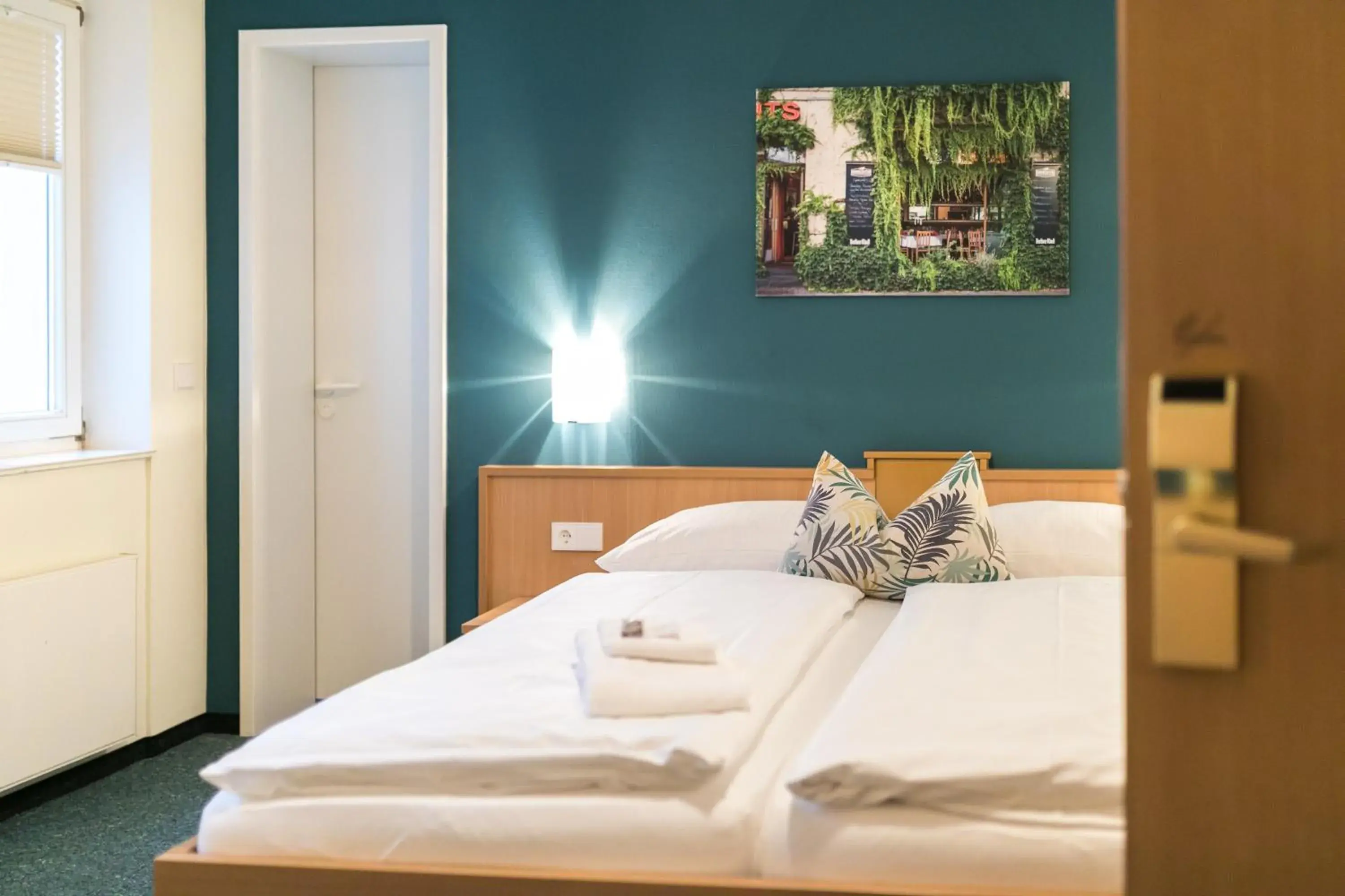 Bed in martas Hotel Allegra Berlin Bed in martas Hotel Allegra Berlin