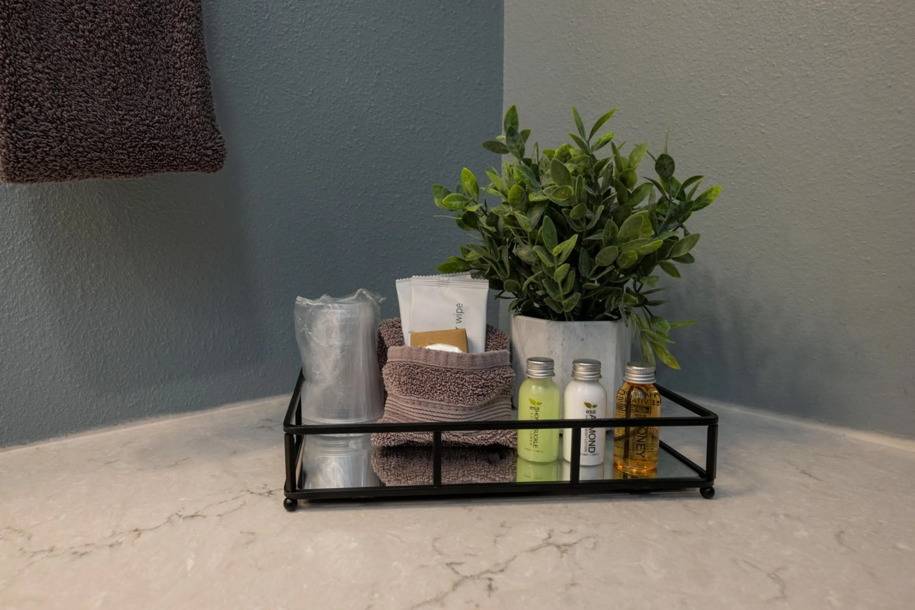 towels in The Seaside Oceanfront Inn