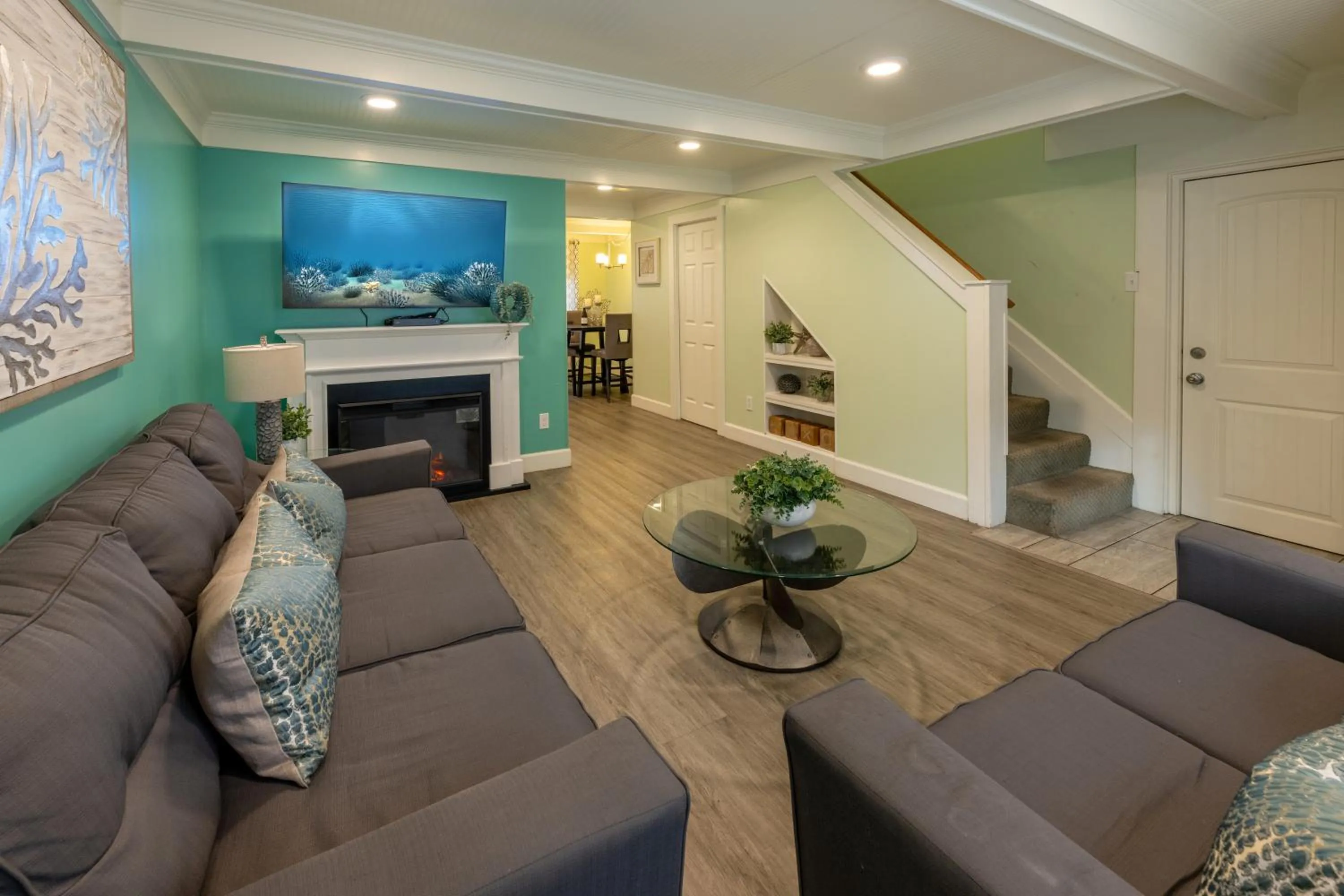 TV and multimedia in The Seaside Oceanfront Inn