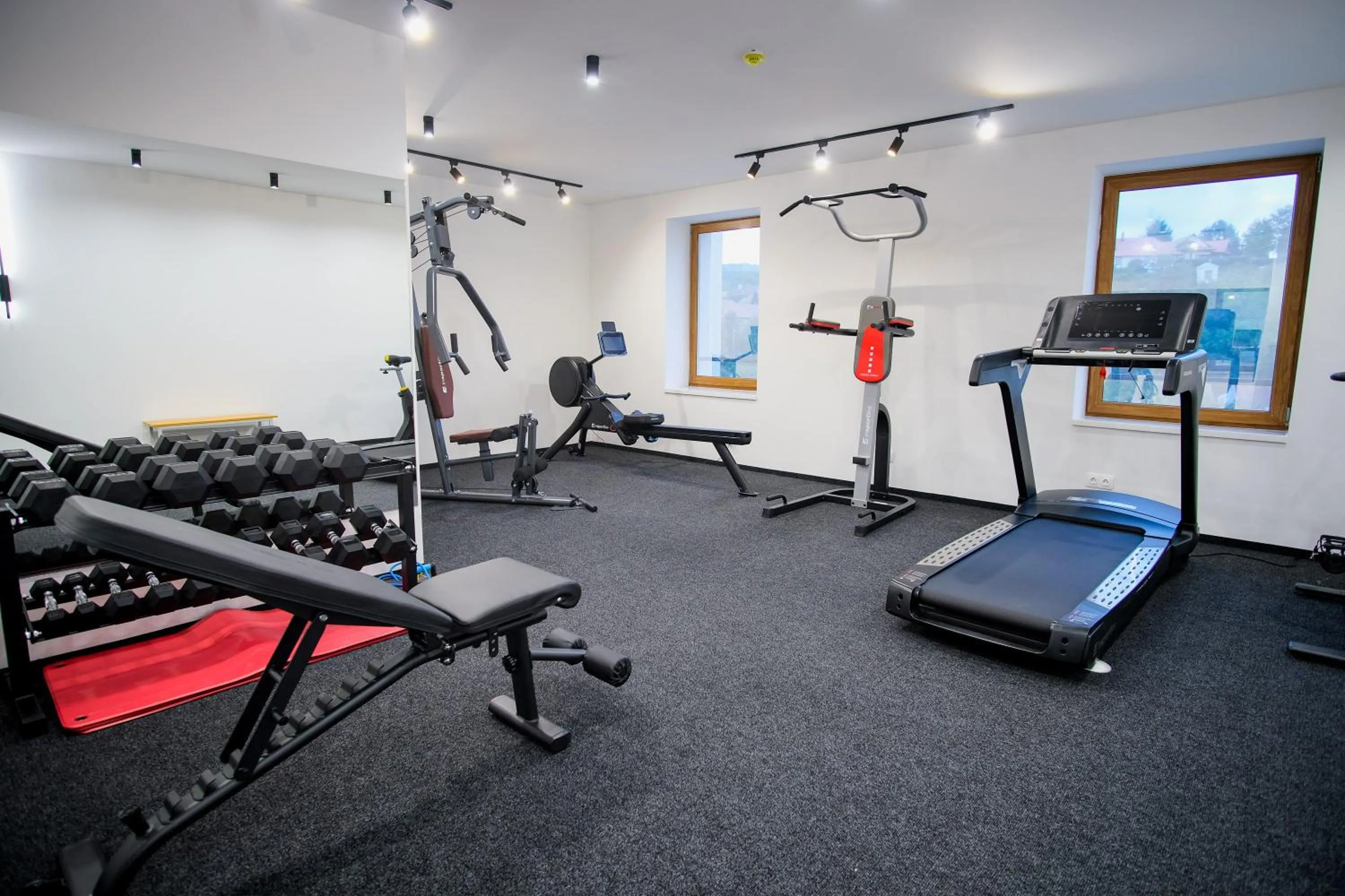 Fitness centre/facilities in Hotel Adalbert Szent Tamás ház