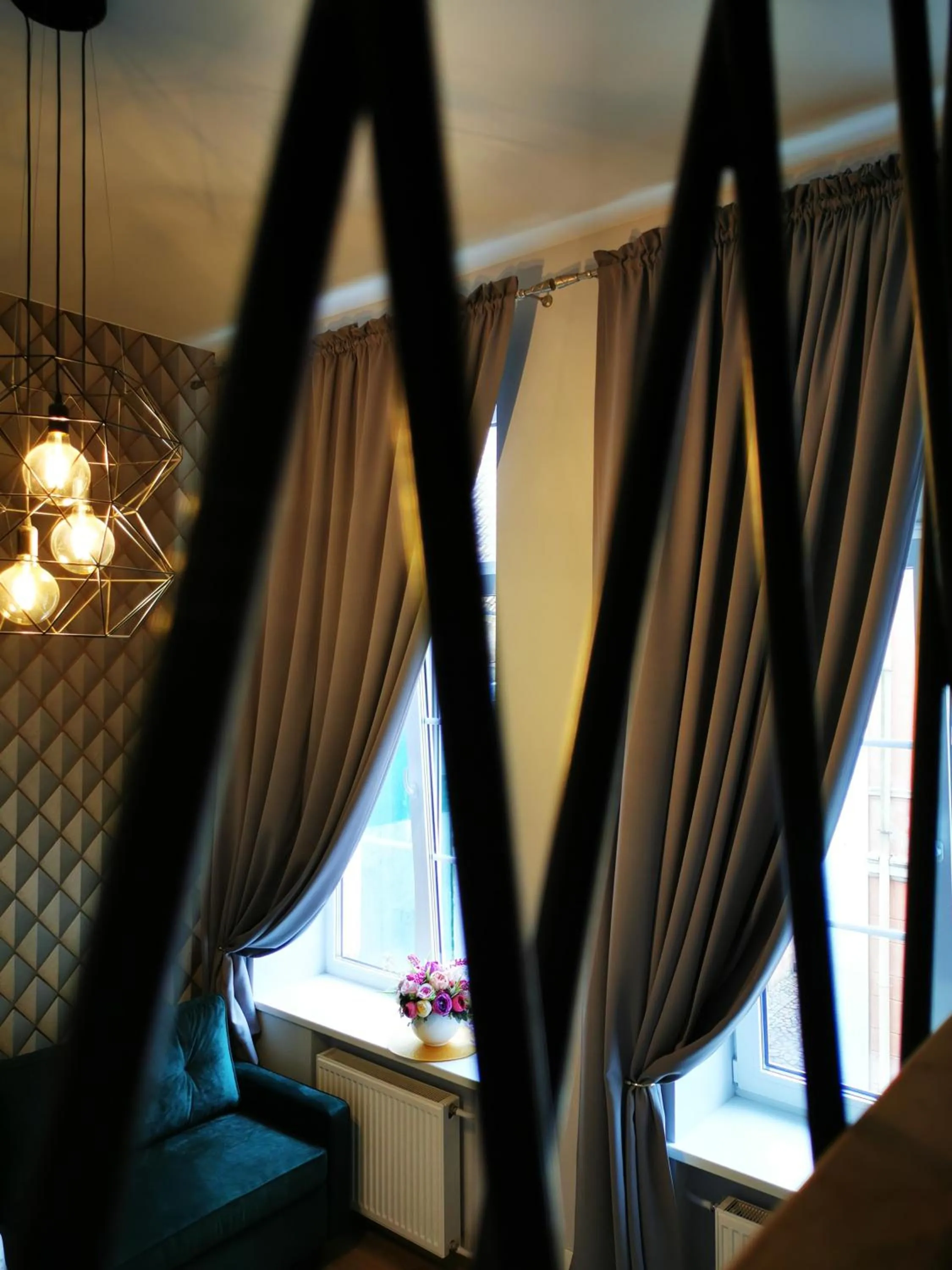 Bed in Old Town Loft