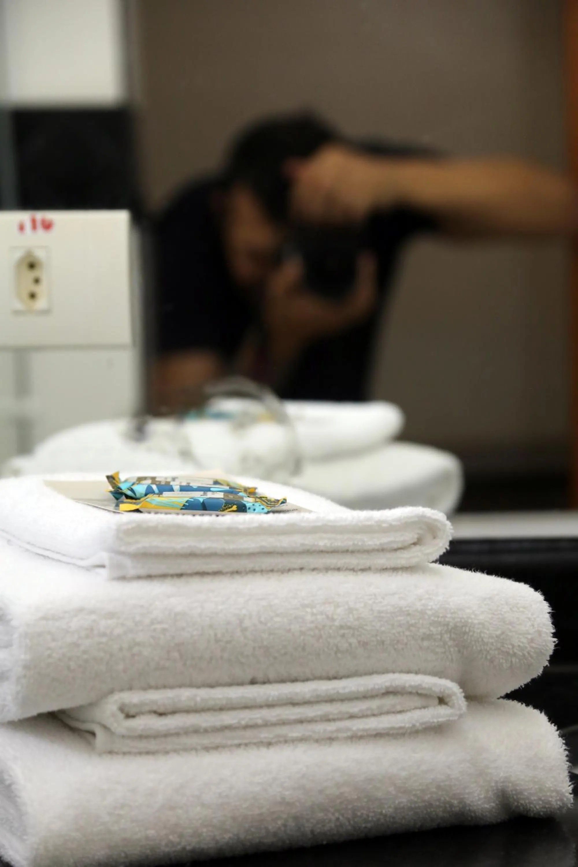 towels in Pousada Água Eterna